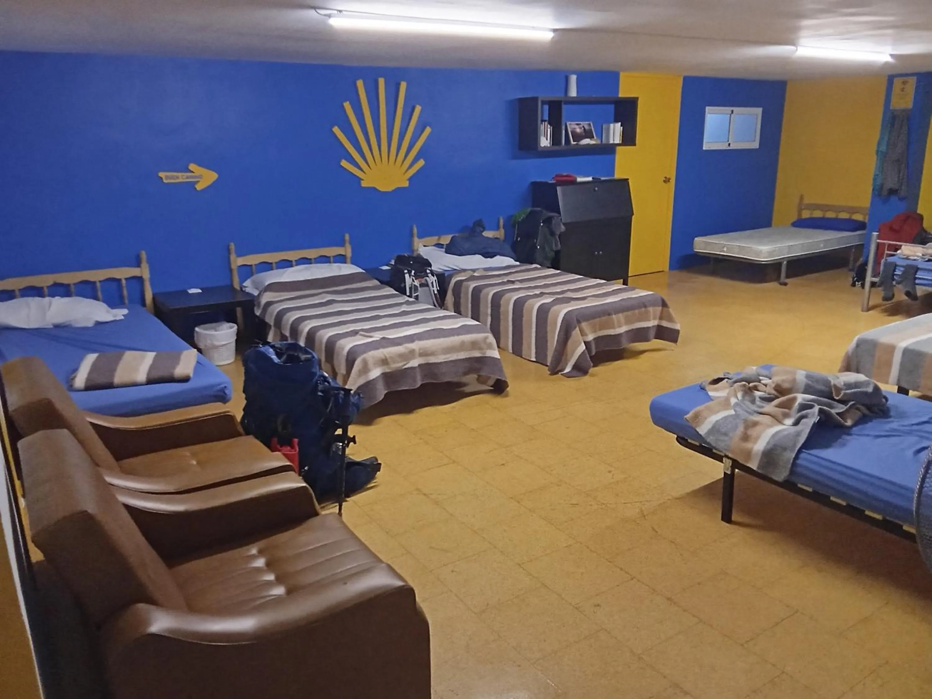 Bed in El Peregrino Najerino