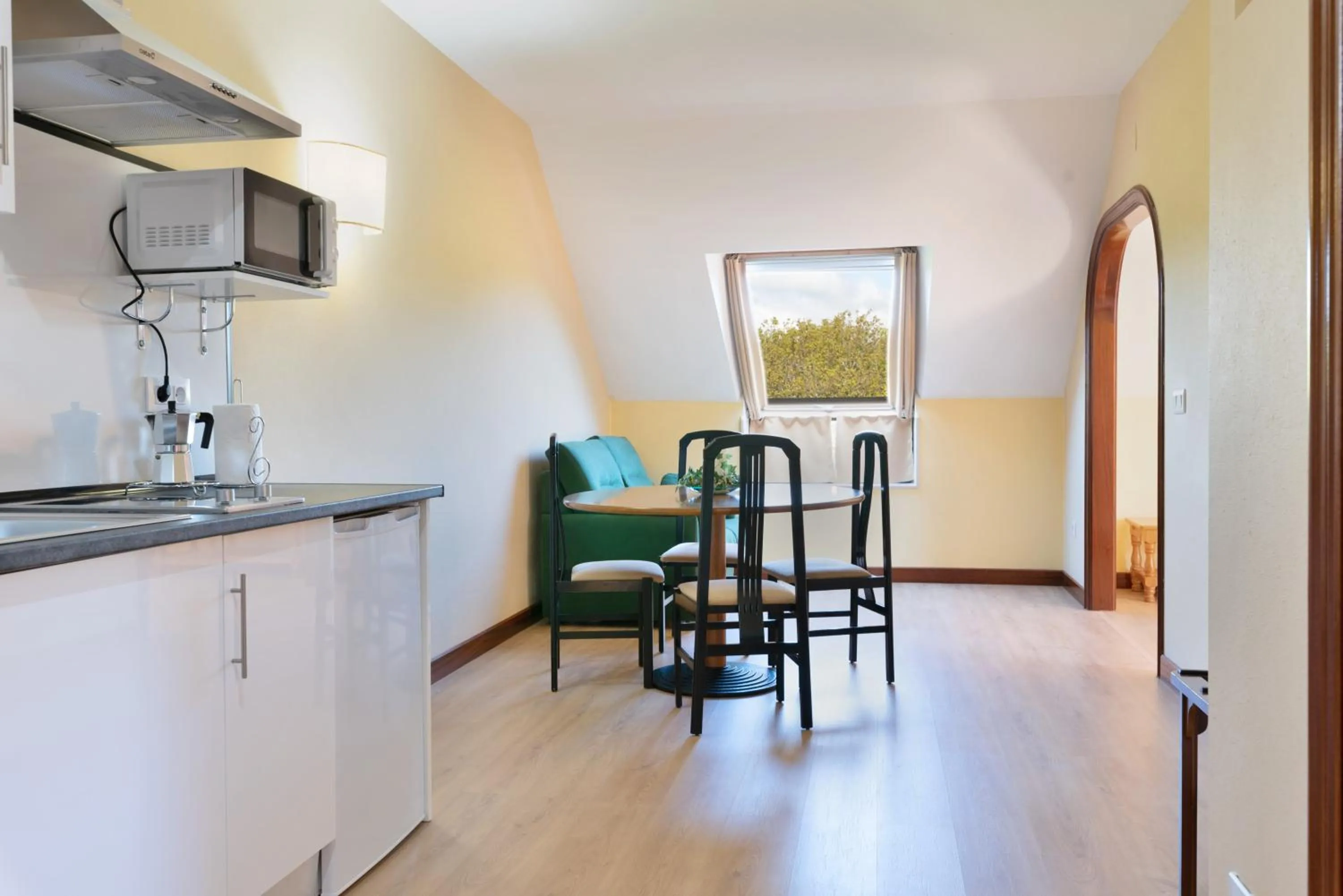 Kitchen or kitchenette in Hotel Castro