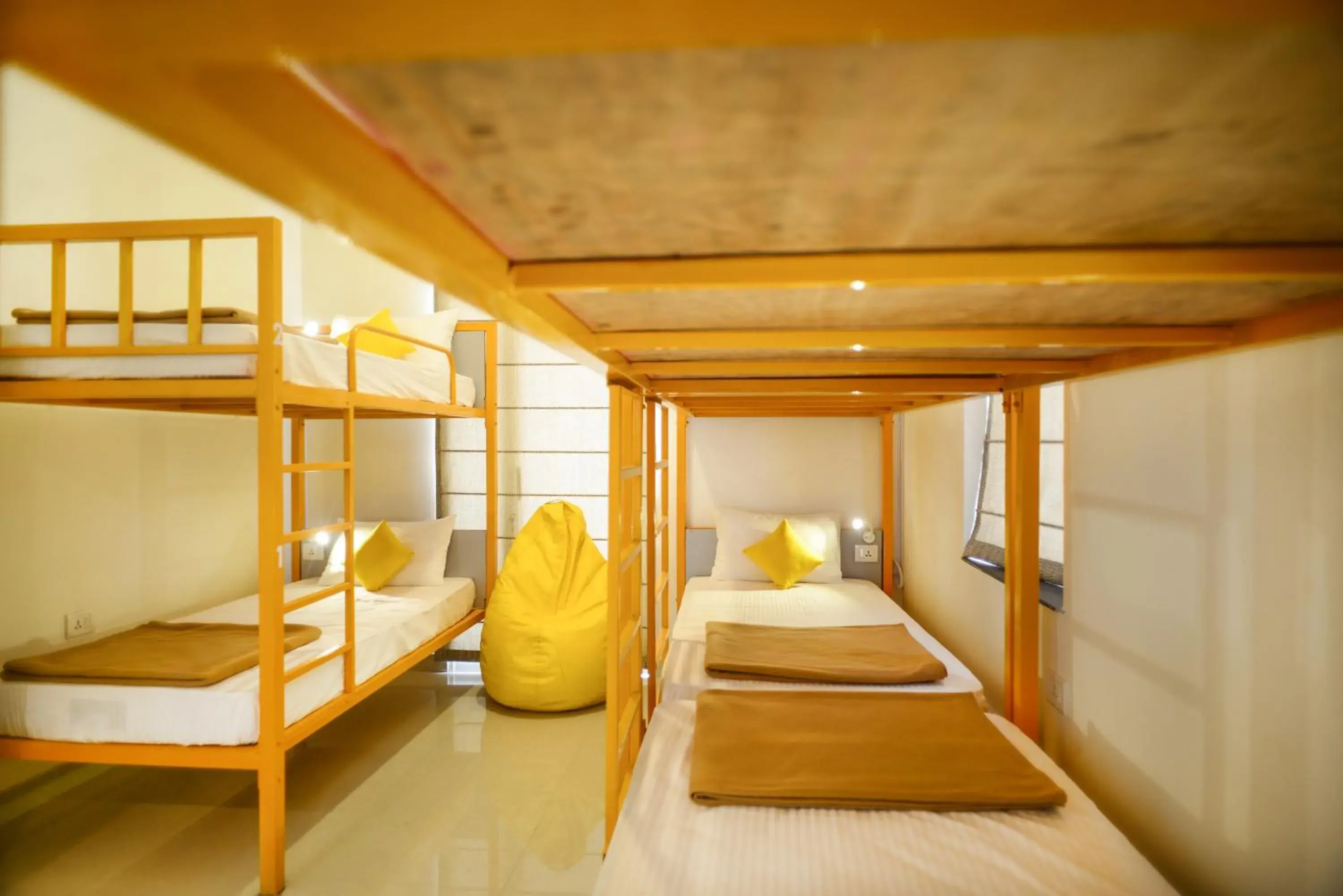 bunk bed, Bed in Zostel Jaipur bunk bed, Bed in Zostel Jaipur