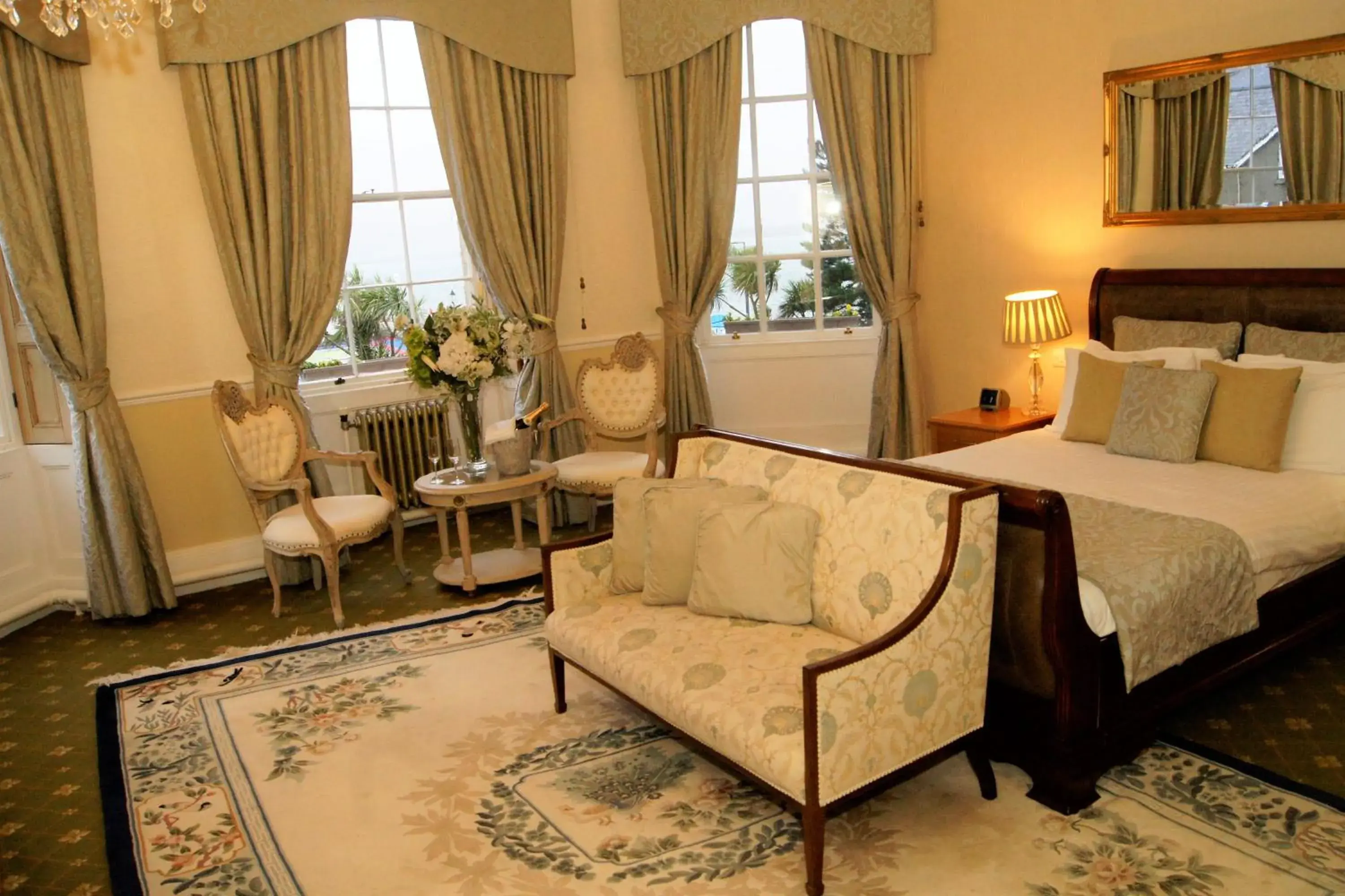 Bed in The Bulkeley Hotel Bed in The Bulkeley Hotel