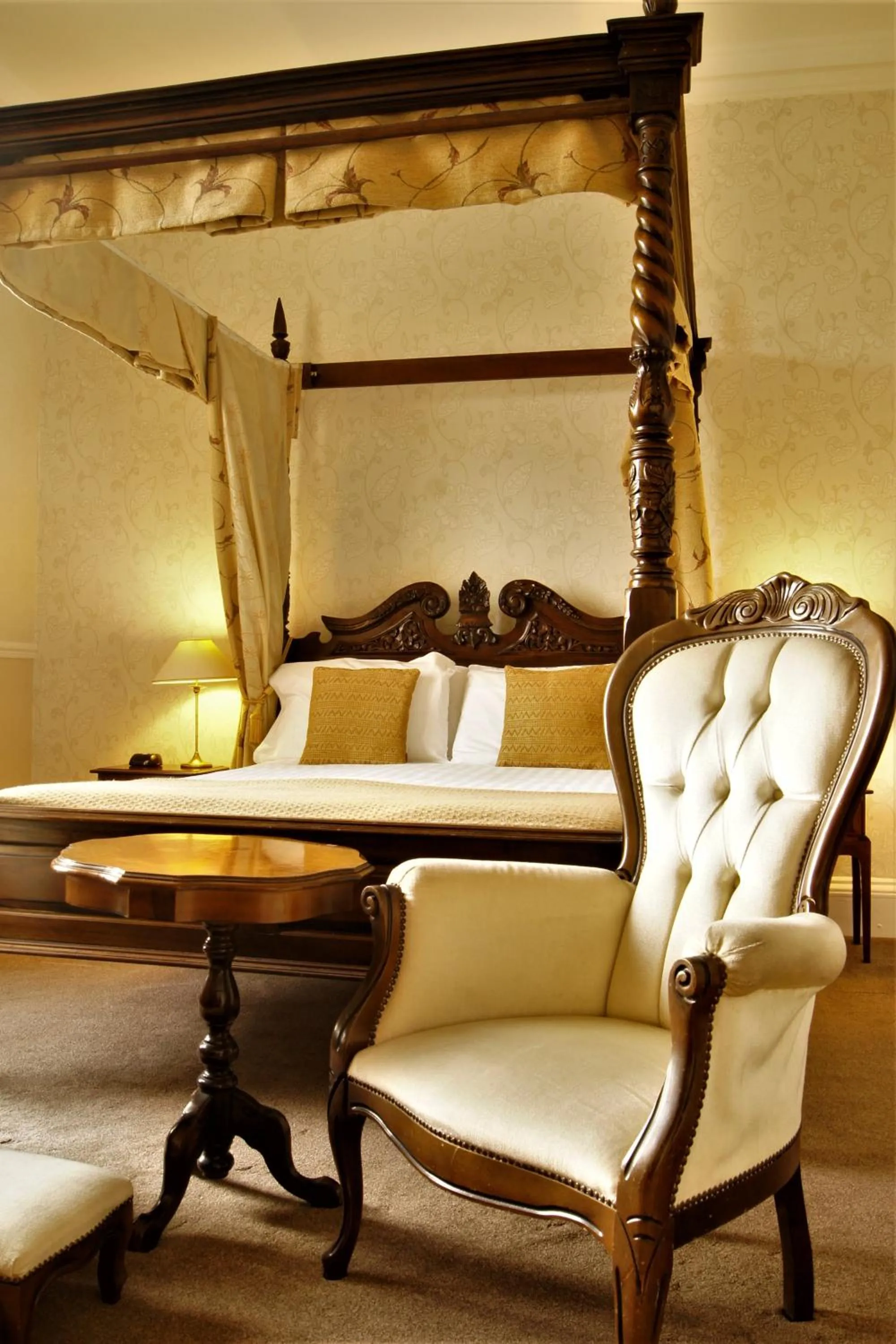 Bed in The Bulkeley Hotel