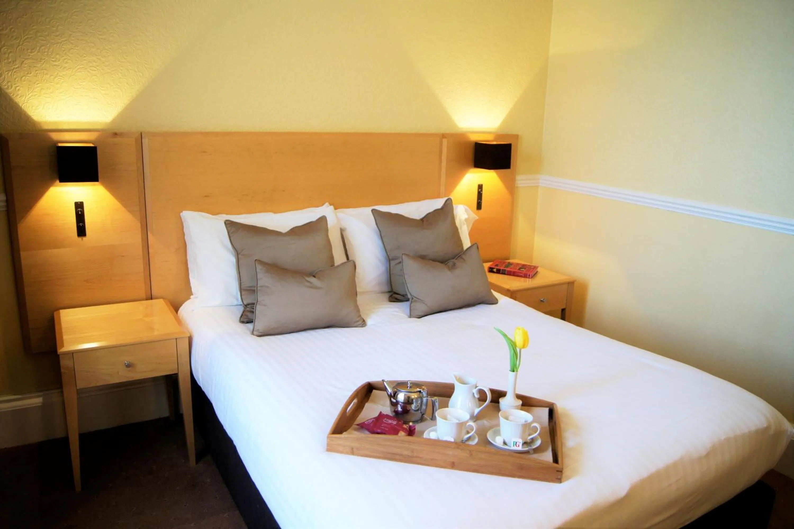 Bed in The Bulkeley Hotel