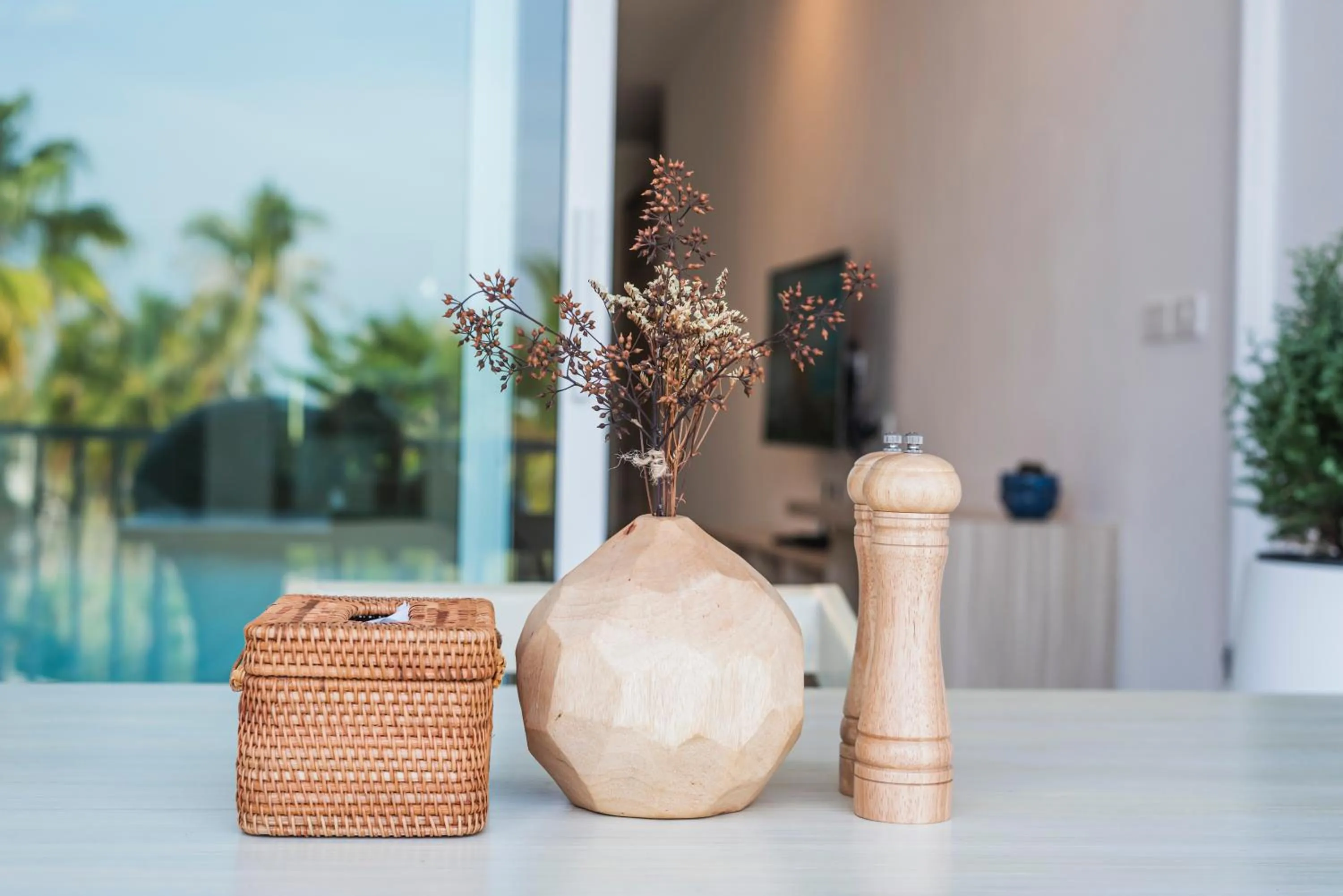 Decorative detail in Replay Pool Villa