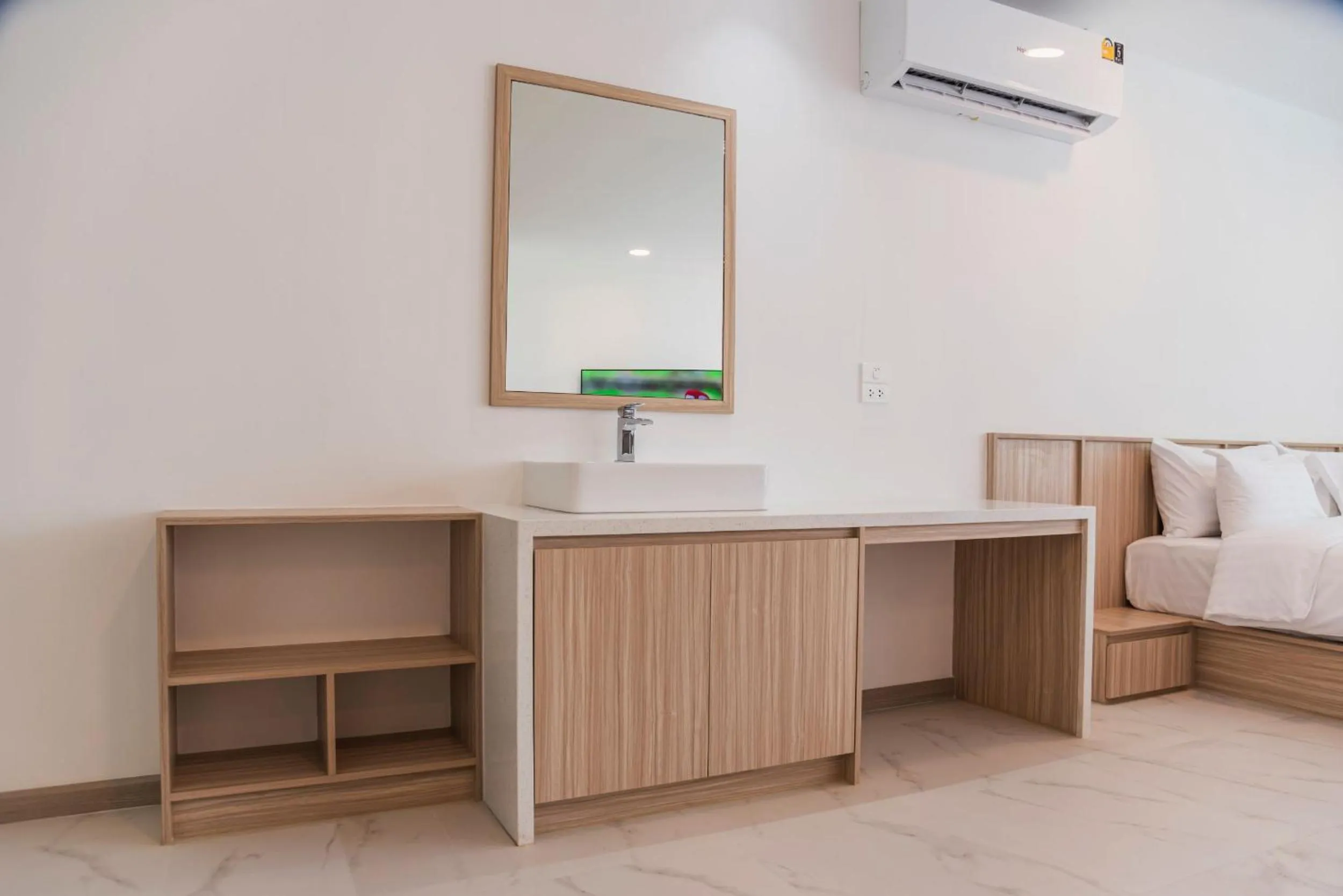 Decorative detail, Bed in Replay Pool Villa