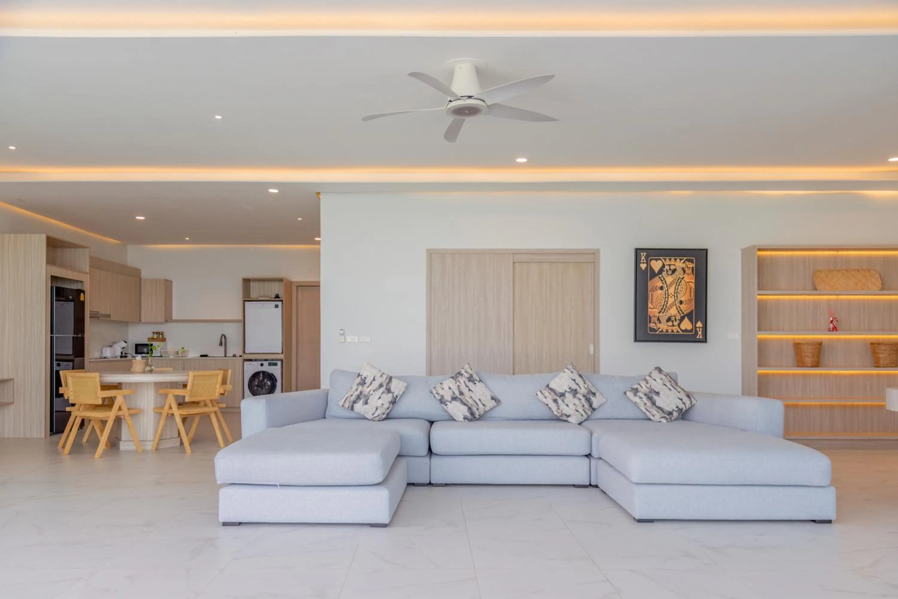 Living room in Replay Pool Villa