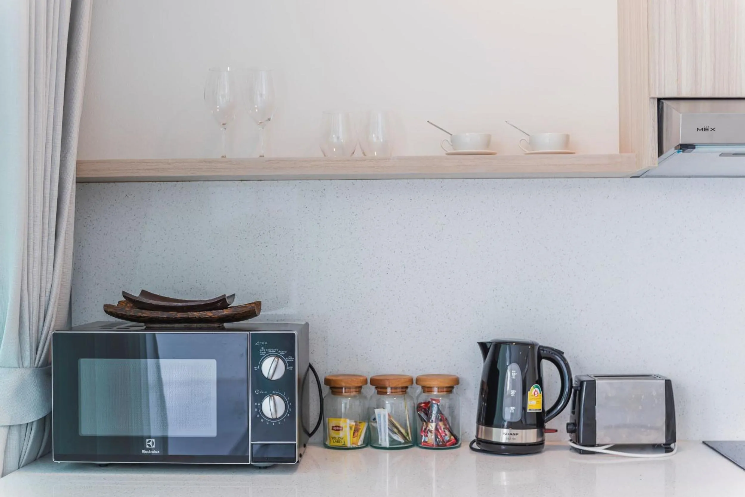 Kitchen or kitchenette in Replay Pool Villa