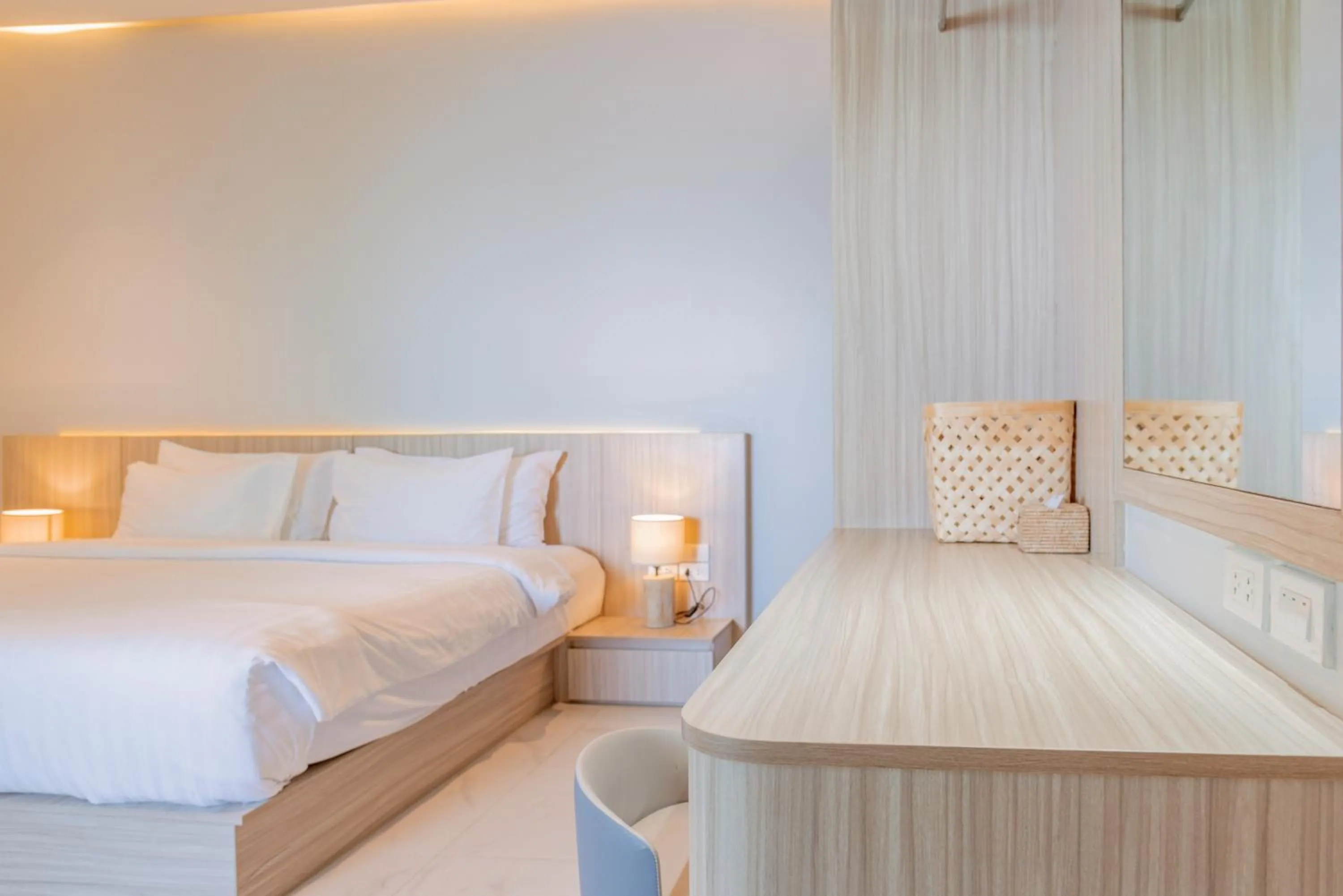 Bedroom, Bed in Replay Pool Villa