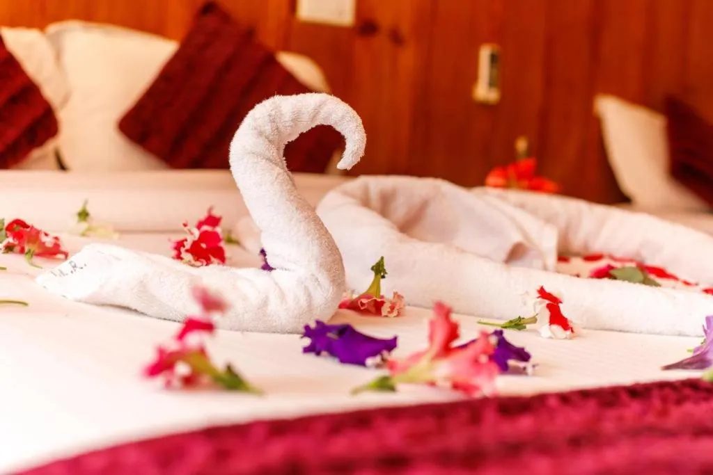 Photo of the whole room, Bed in The Lakeside Retreat By IME Hospitality Pvt LTd