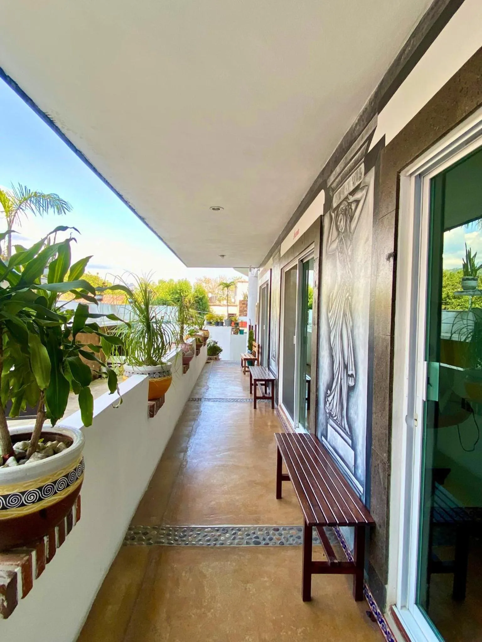 Balcony/Terrace in Hotel Casa Maximiliano