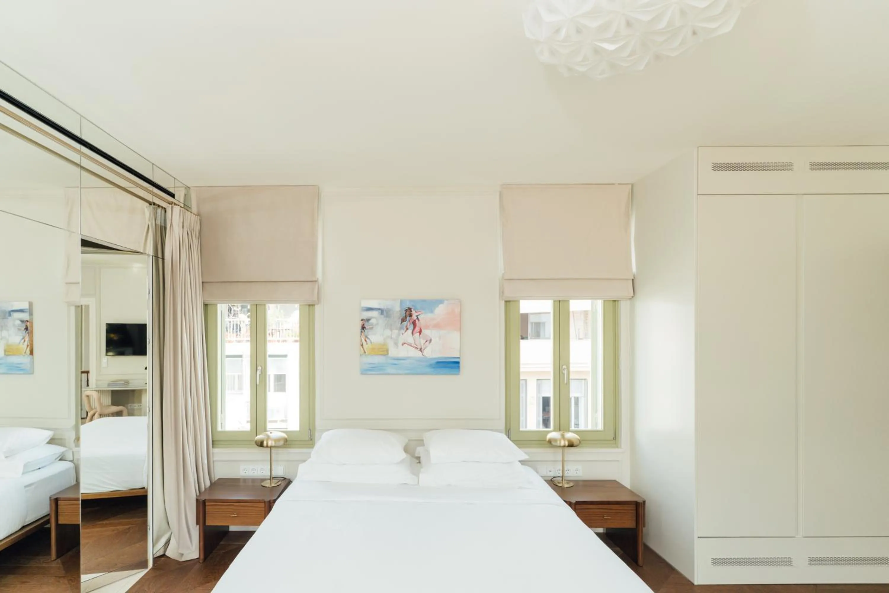 Bedroom, Bed in Nosteo