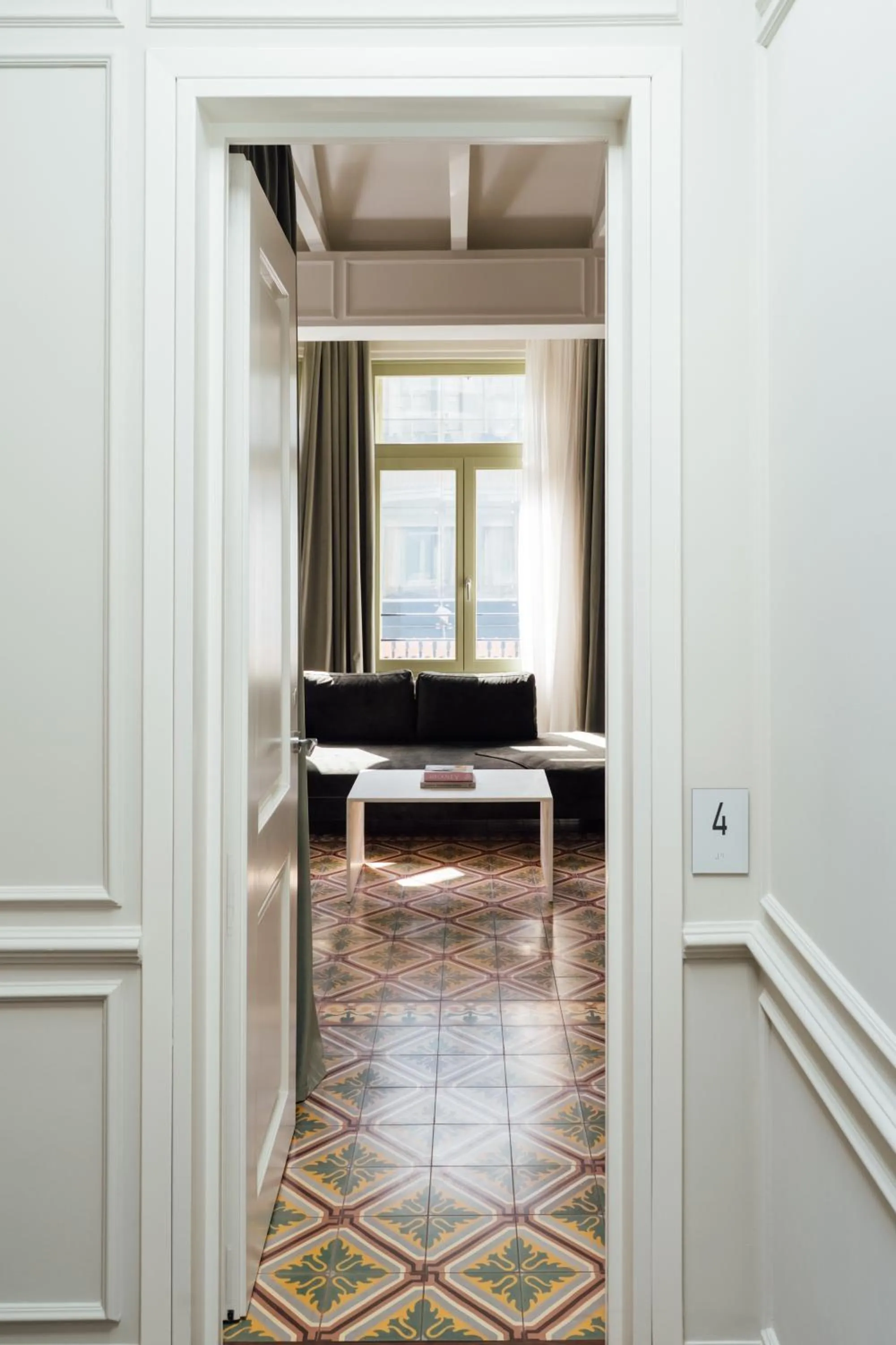 Living room in Nosteo