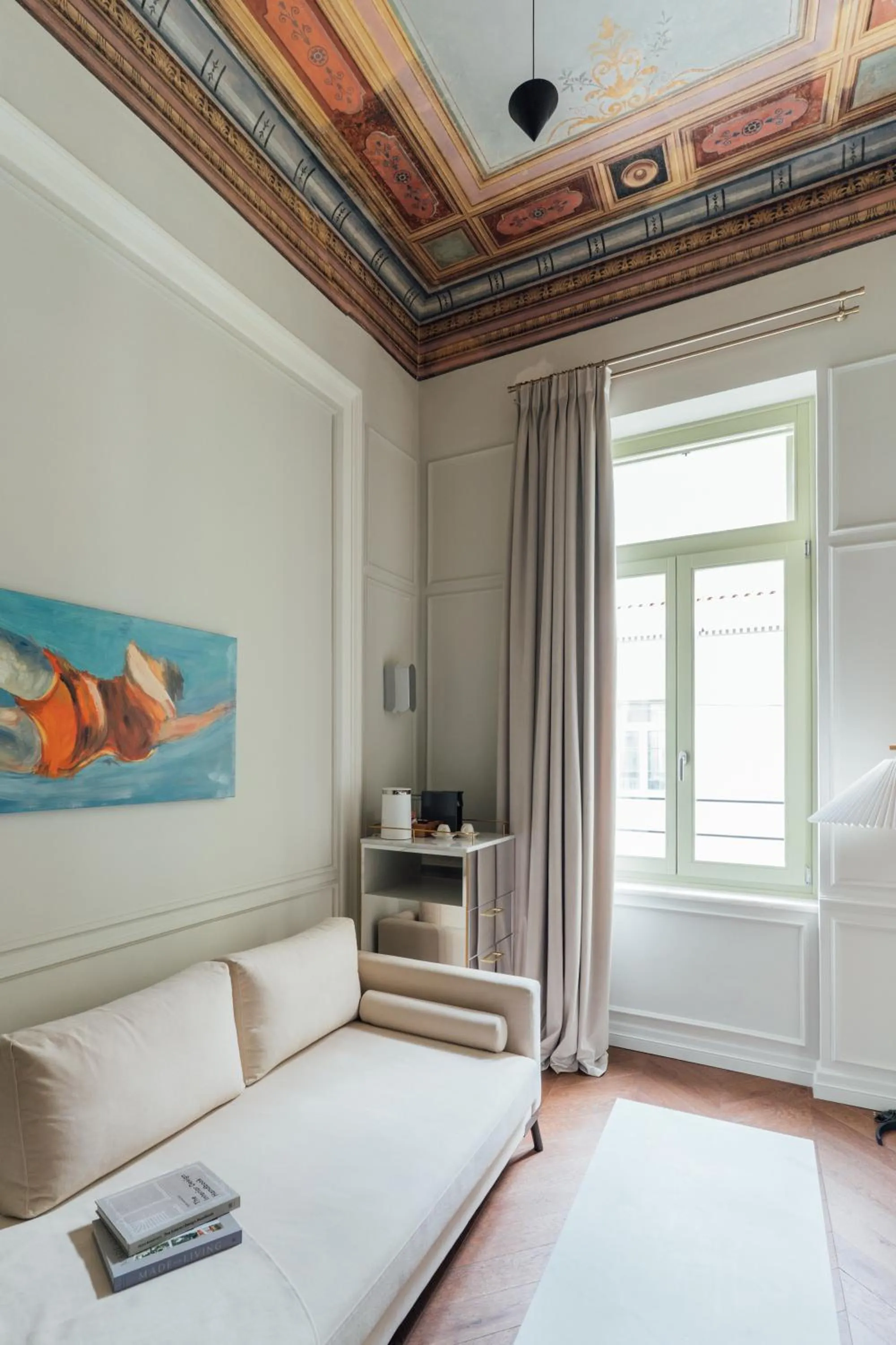 Living room, Bed in Nosteo