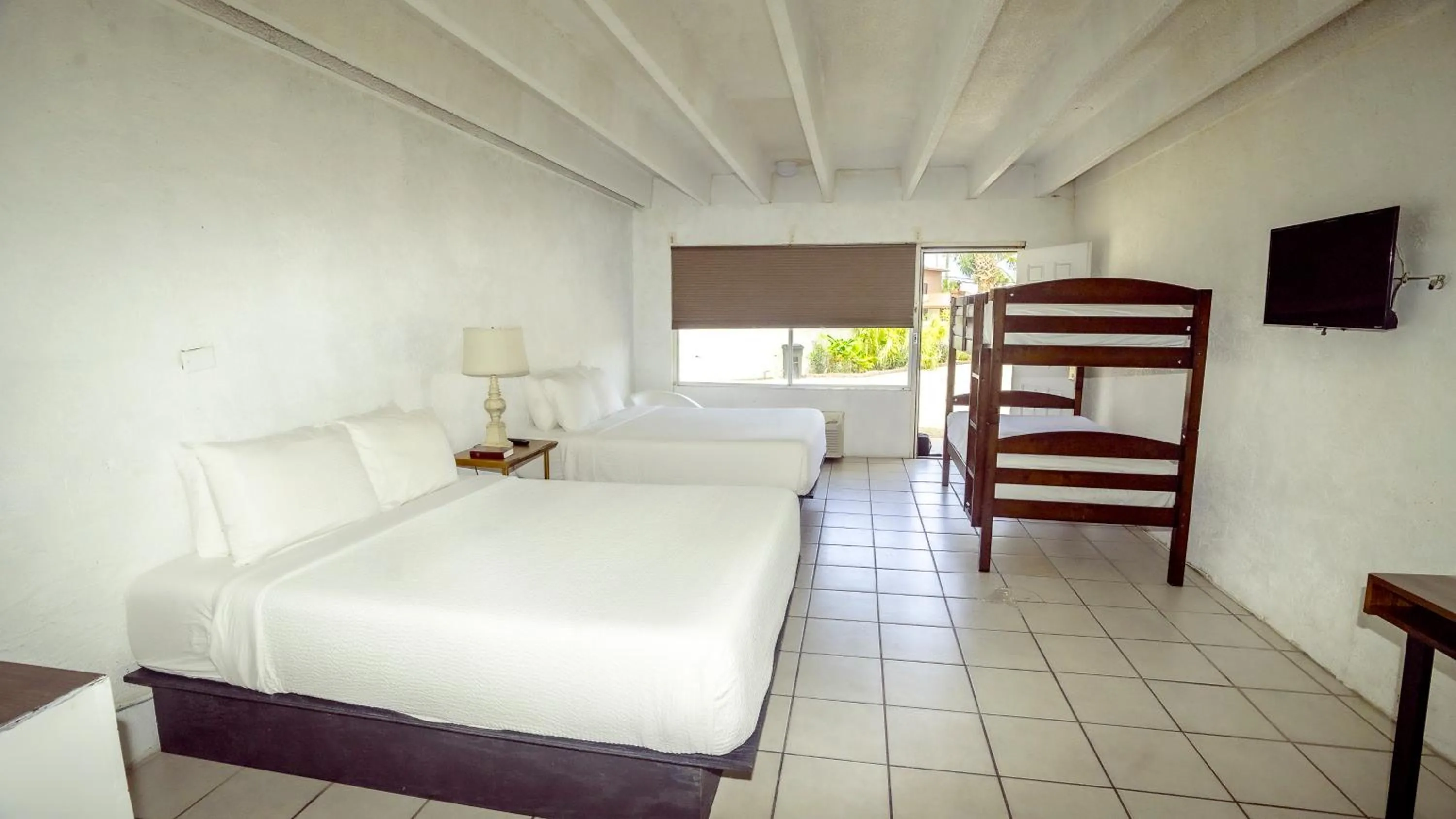 Bed in Banana Peel Lodge