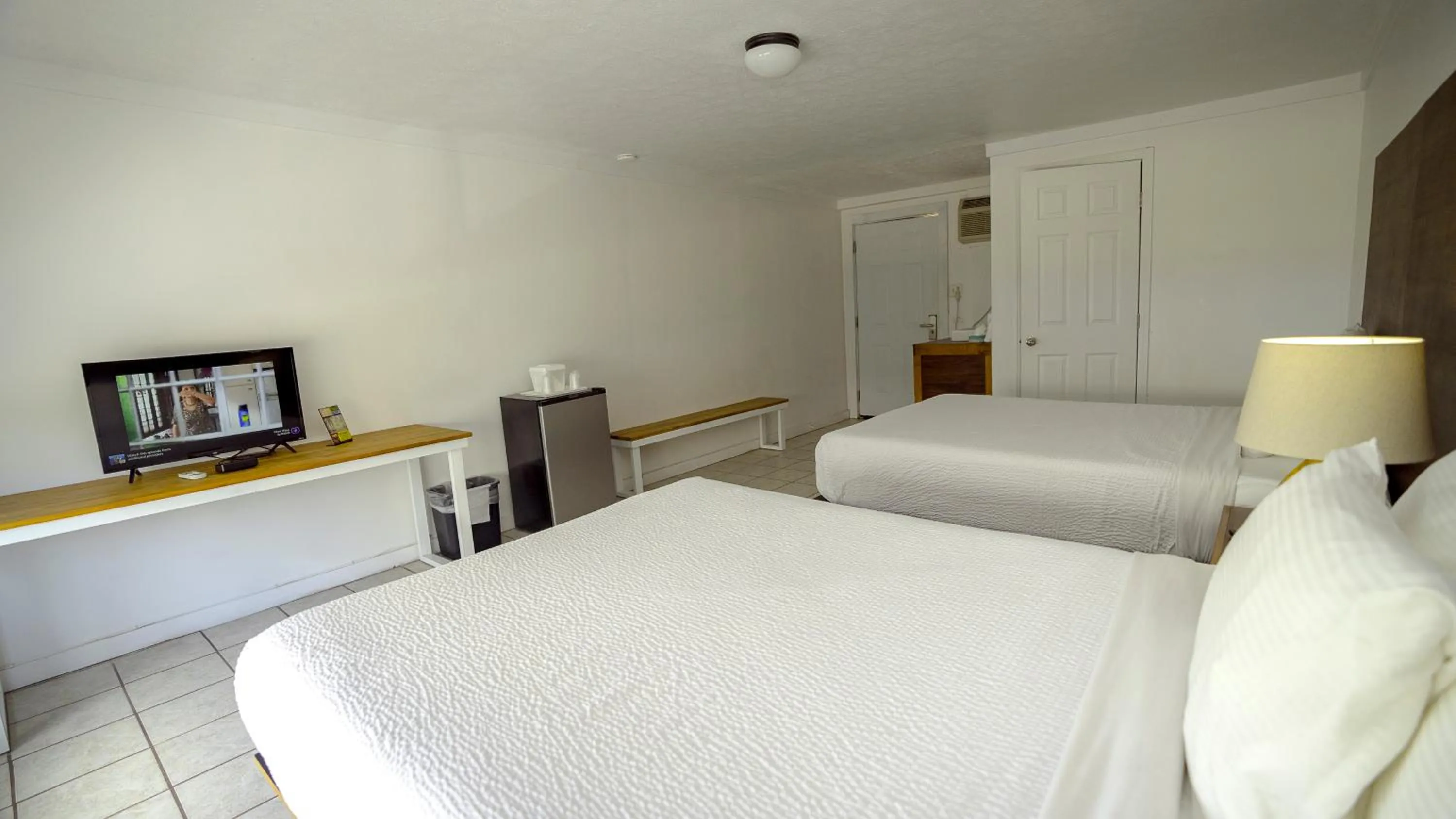 Bed in Banana Peel Lodge