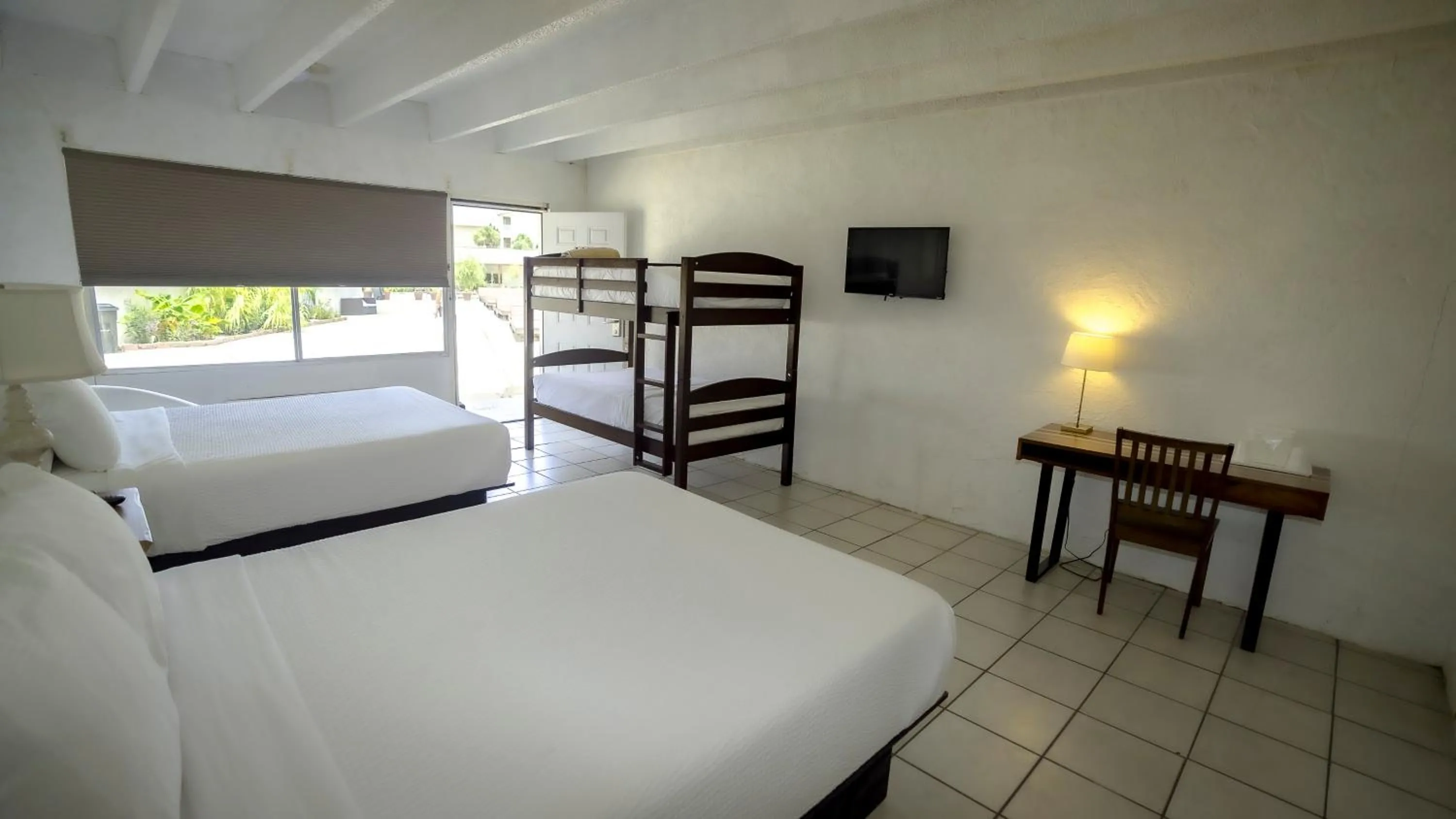 Bed in Banana Peel Lodge