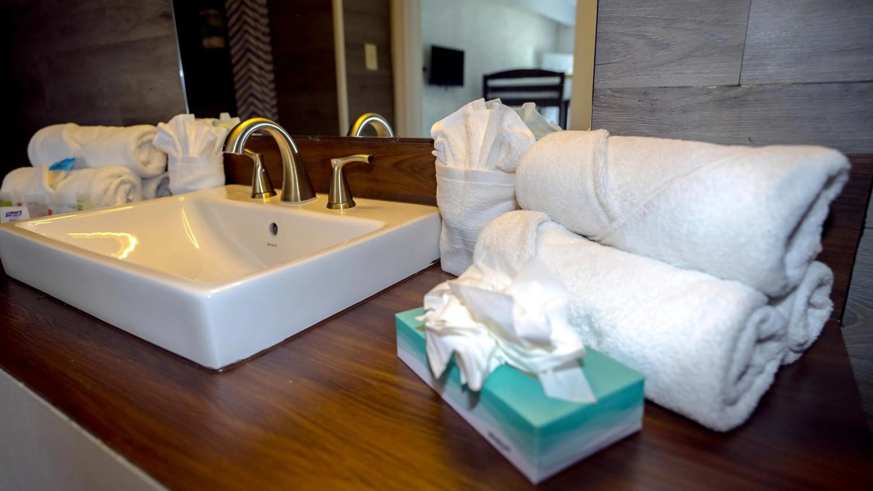 Bathroom in Banana Peel Lodge