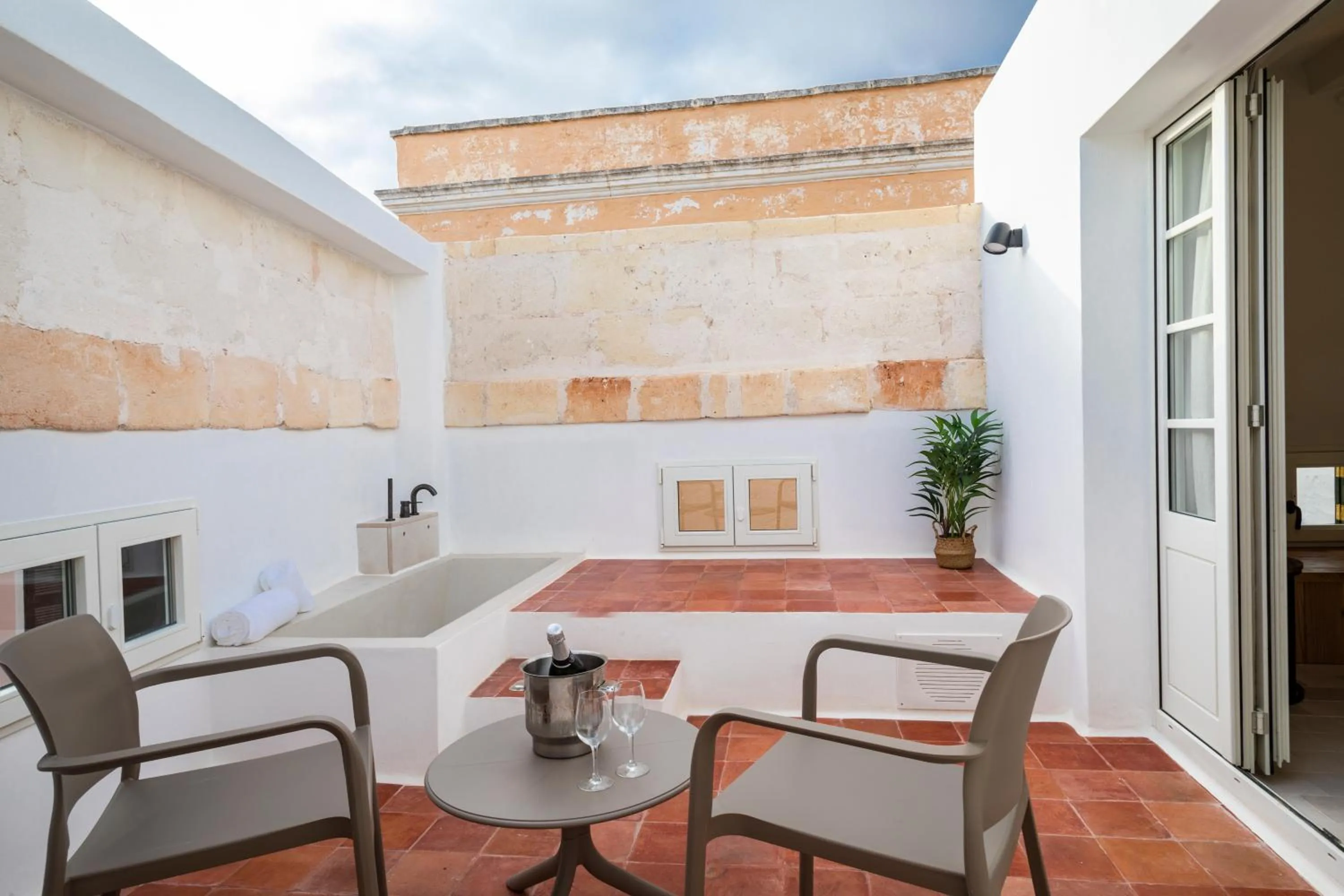Balcony/Terrace in SetBlaus Boutique Hotel