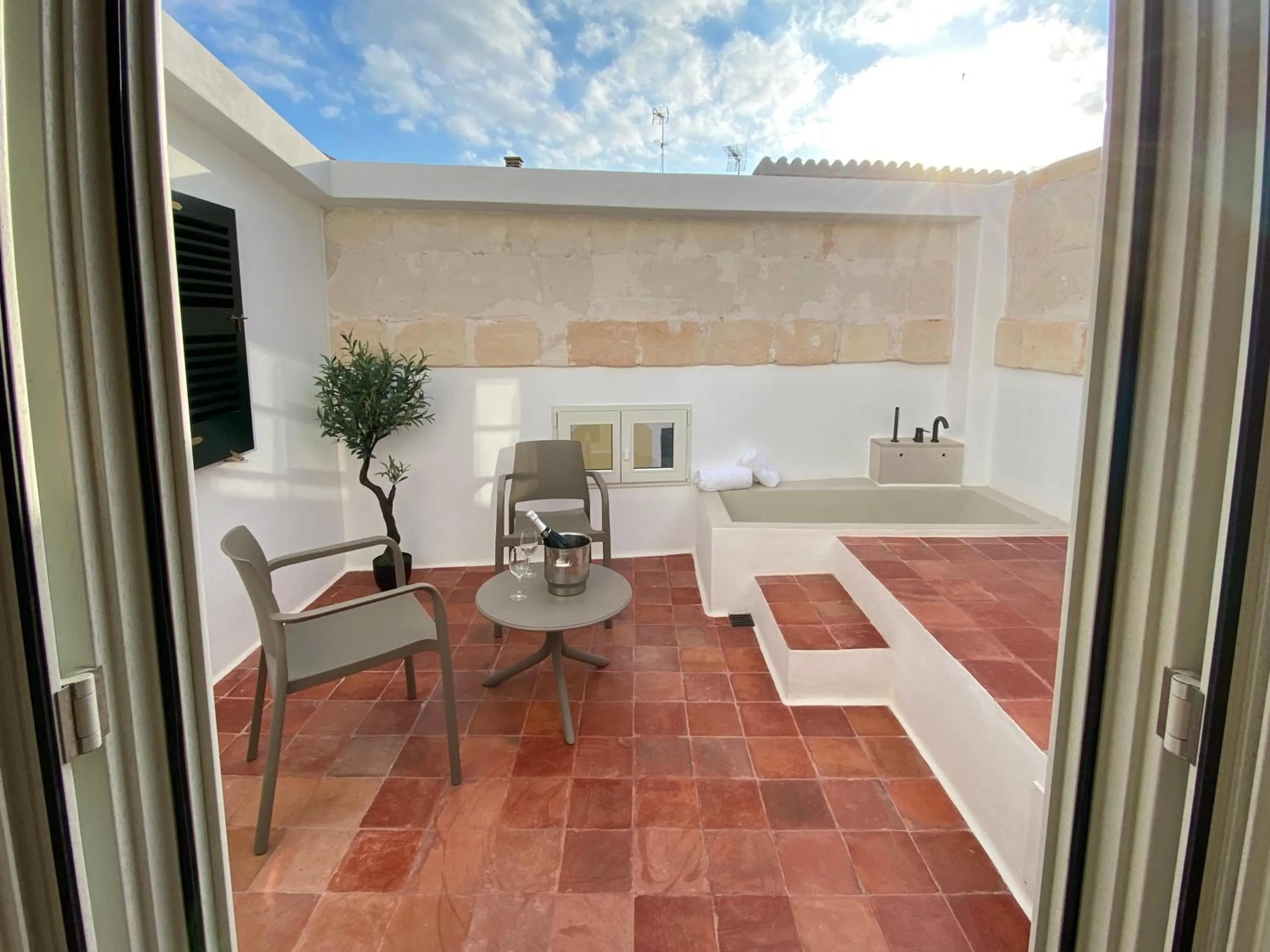 Balcony/Terrace in SetBlaus Boutique Hotel