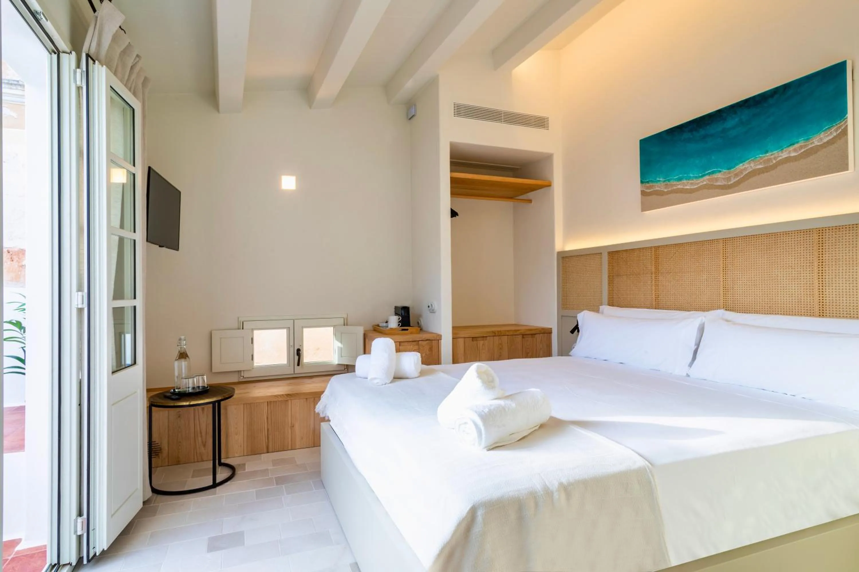 Balcony/Terrace, Bed in SetBlaus Boutique Hotel