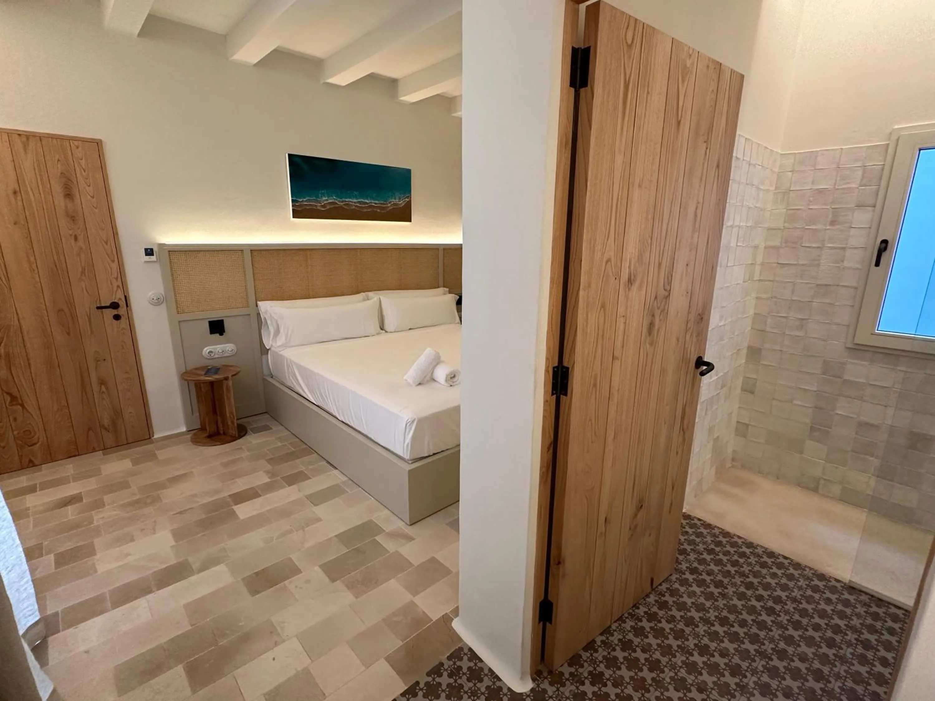 Bathroom, Bed in SetBlaus Boutique Hotel