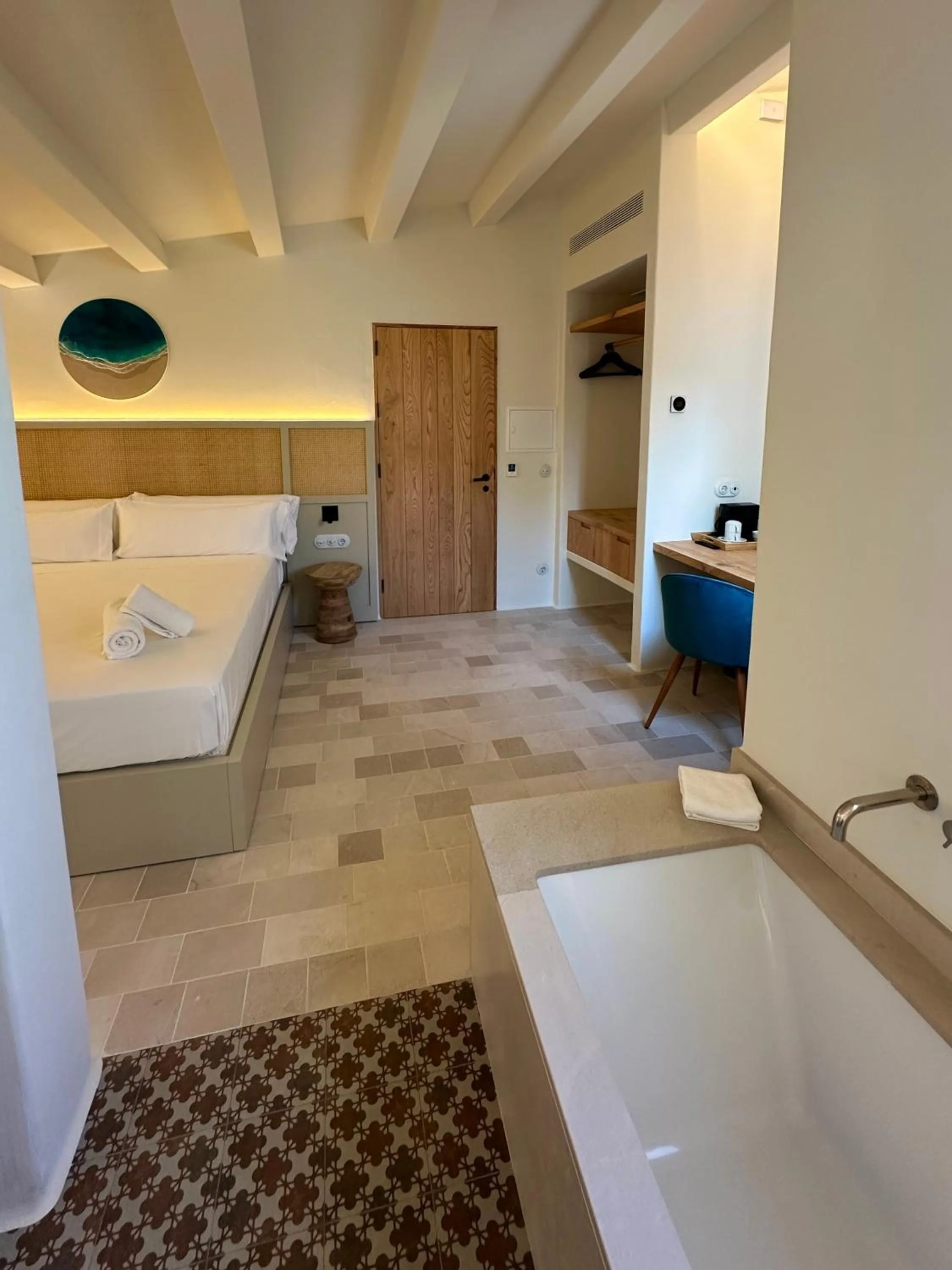 Bedroom in SetBlaus Boutique Hotel