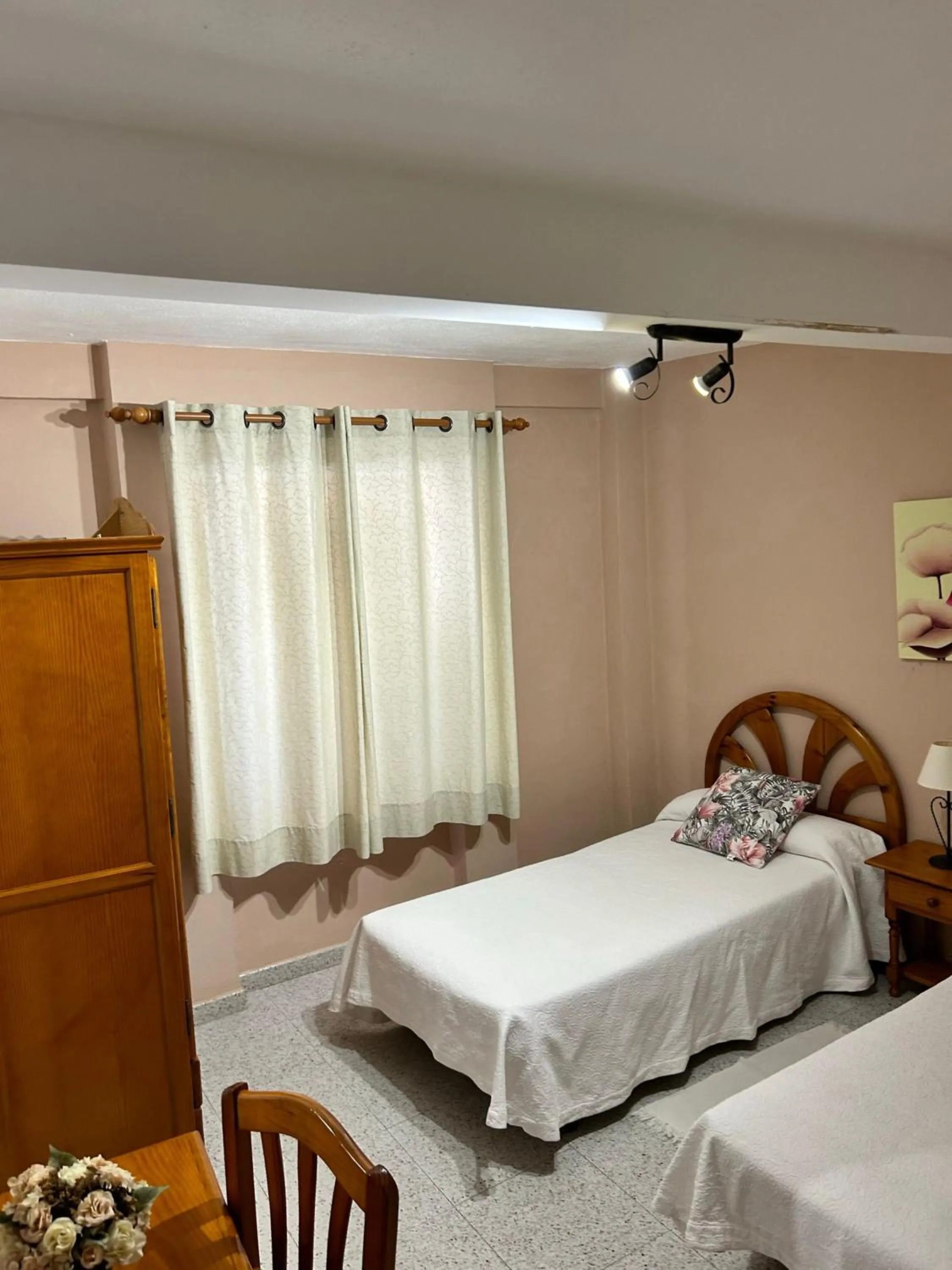 Living room, Bed in La Granja
