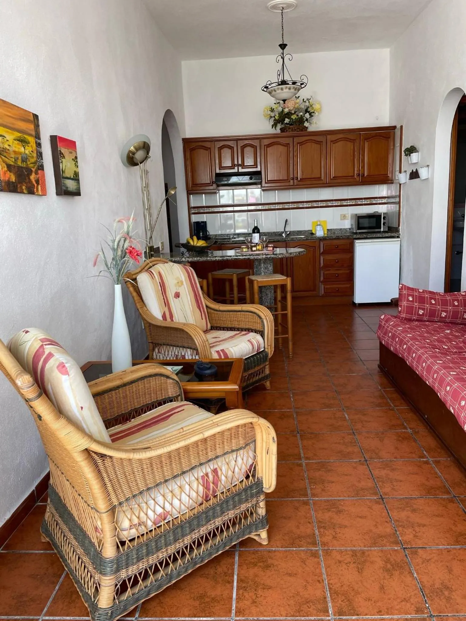 Living room in La Granja