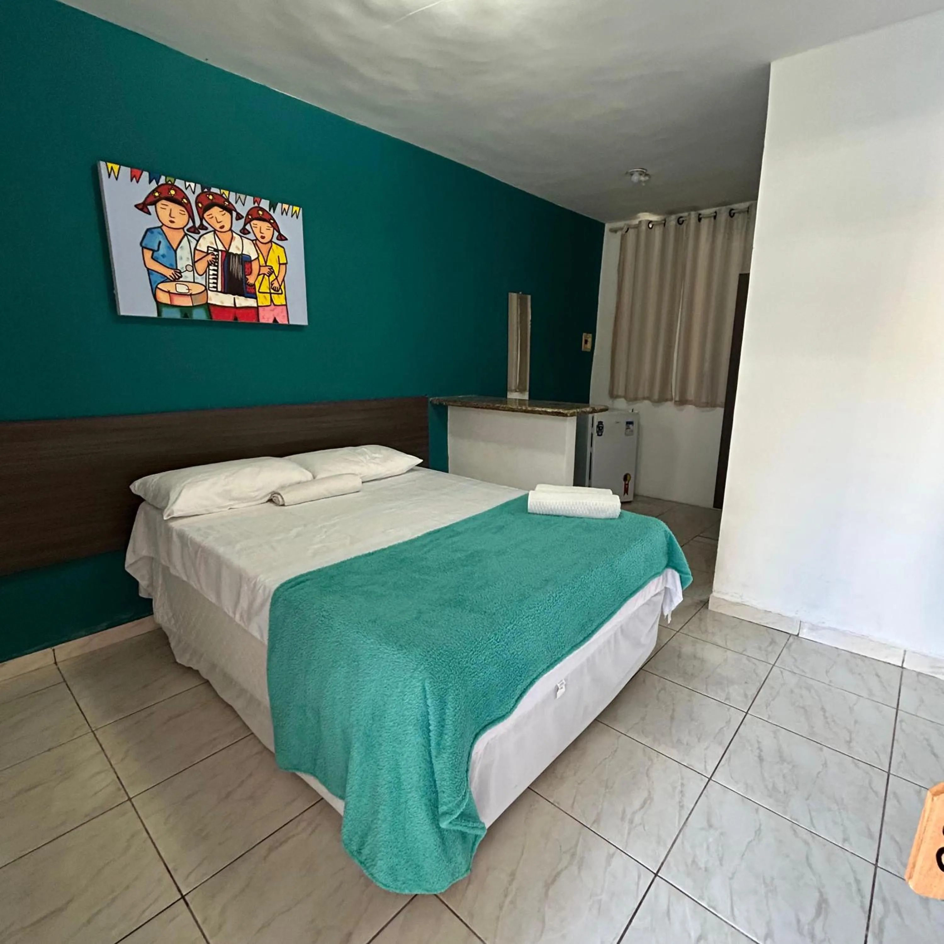 Bed in Pousada Maravelas Maracaipe