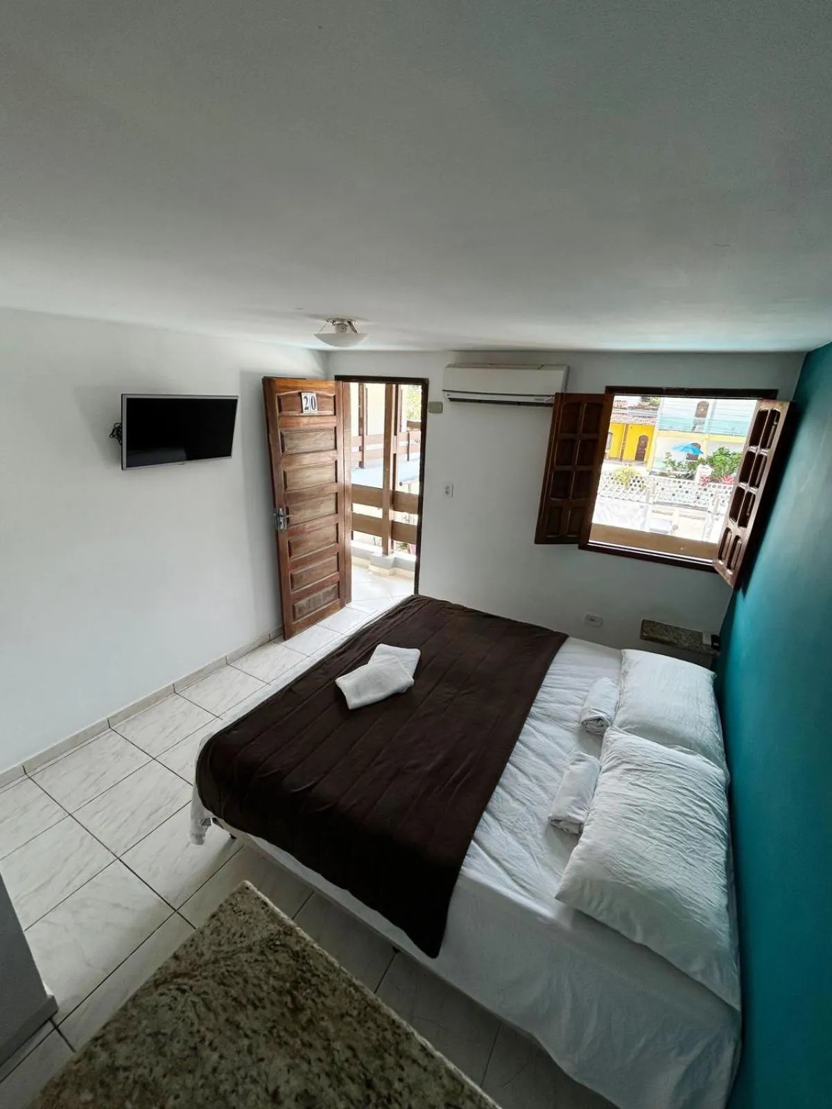 Bed in Pousada Maravelas Maracaipe