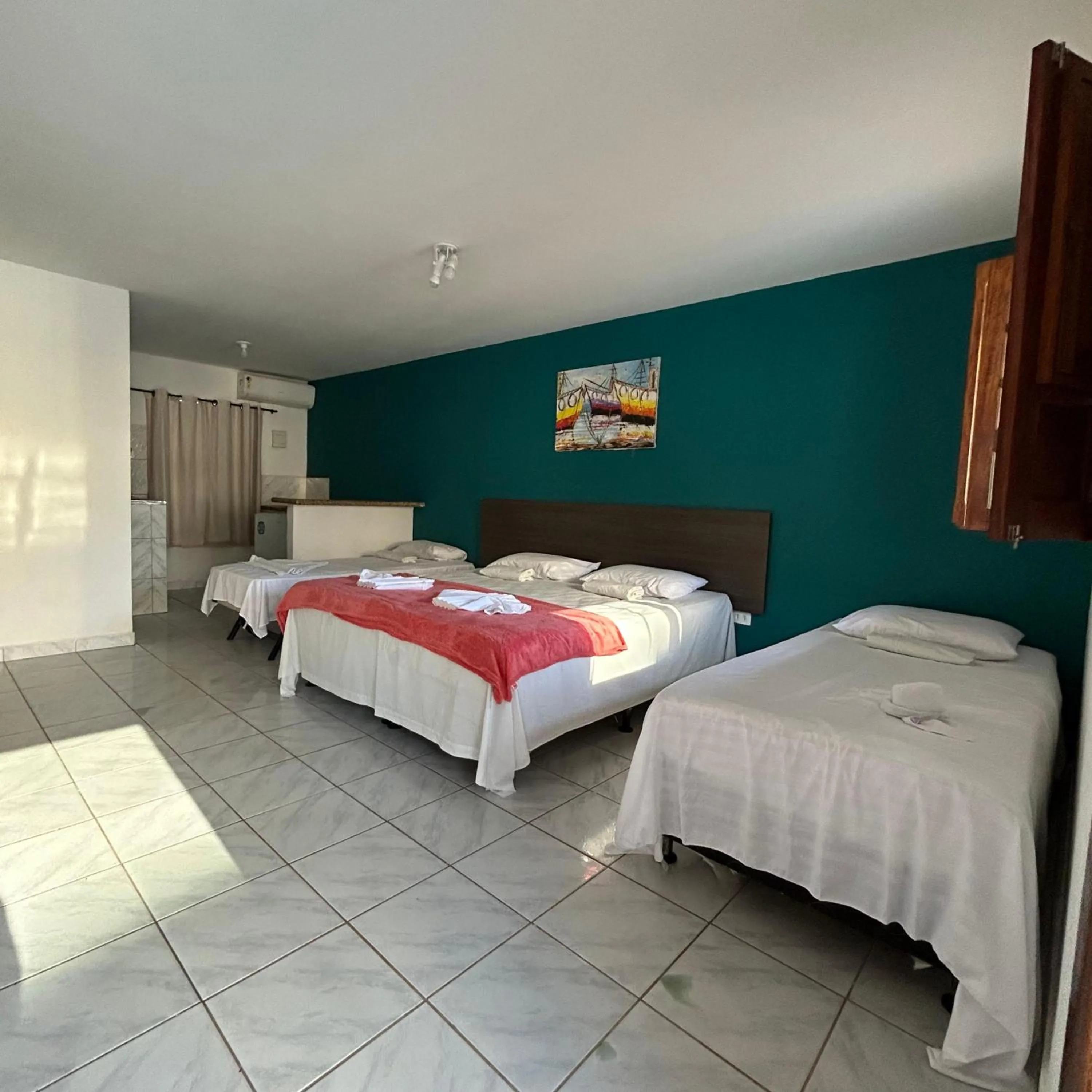 Bed in Pousada Maravelas Maracaipe