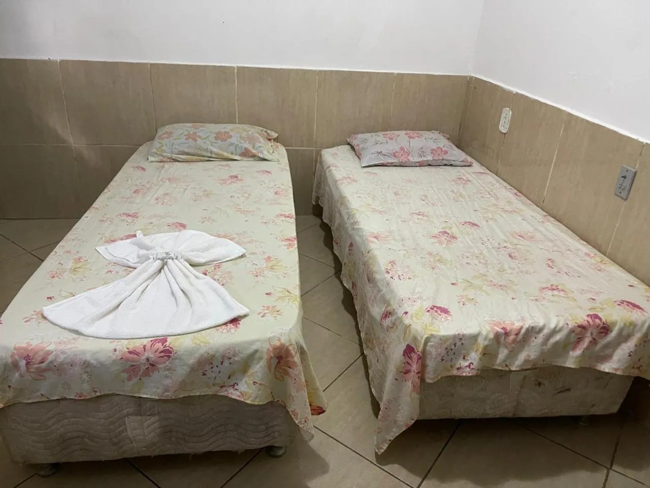 Bed in Pousada Manhã Serena