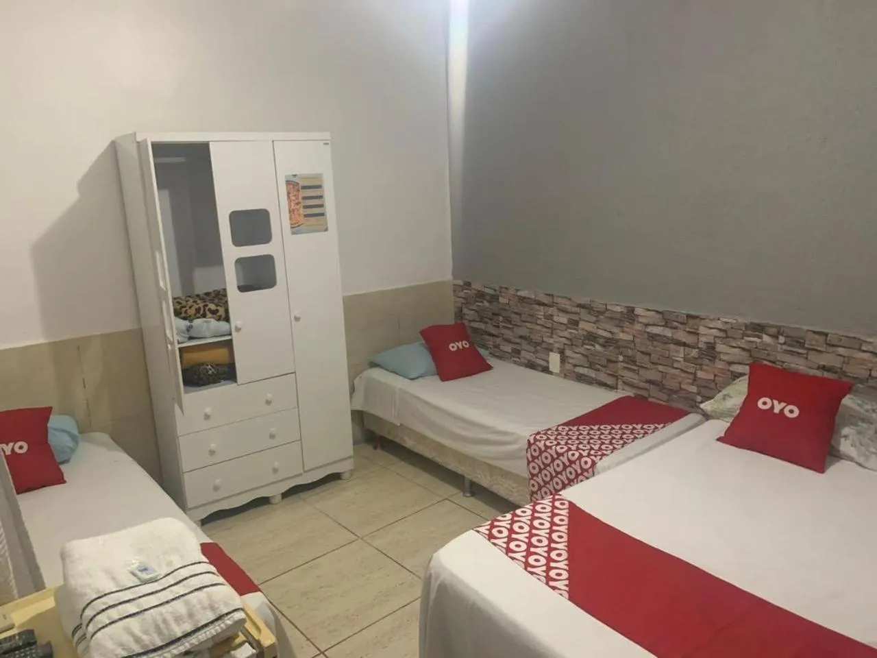 Bed in Pousada Manhã Serena
