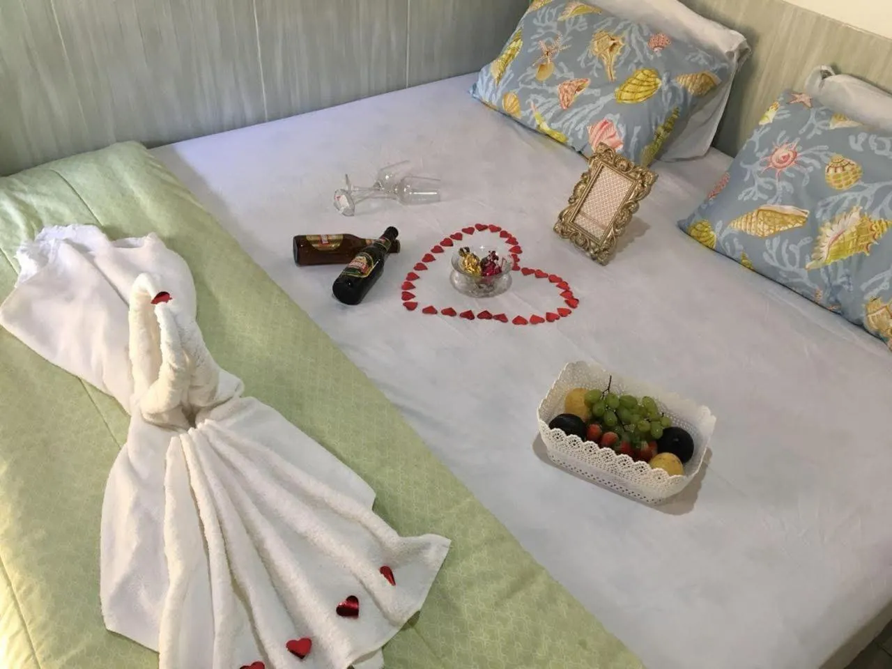 Bed in Pousada Manhã Serena