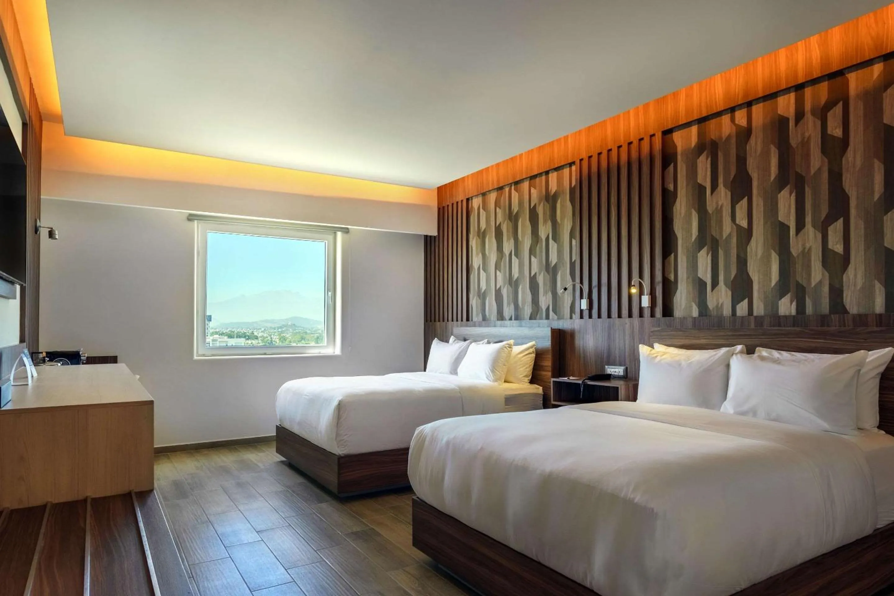 Bed in Radisson Puebla Angelopolis