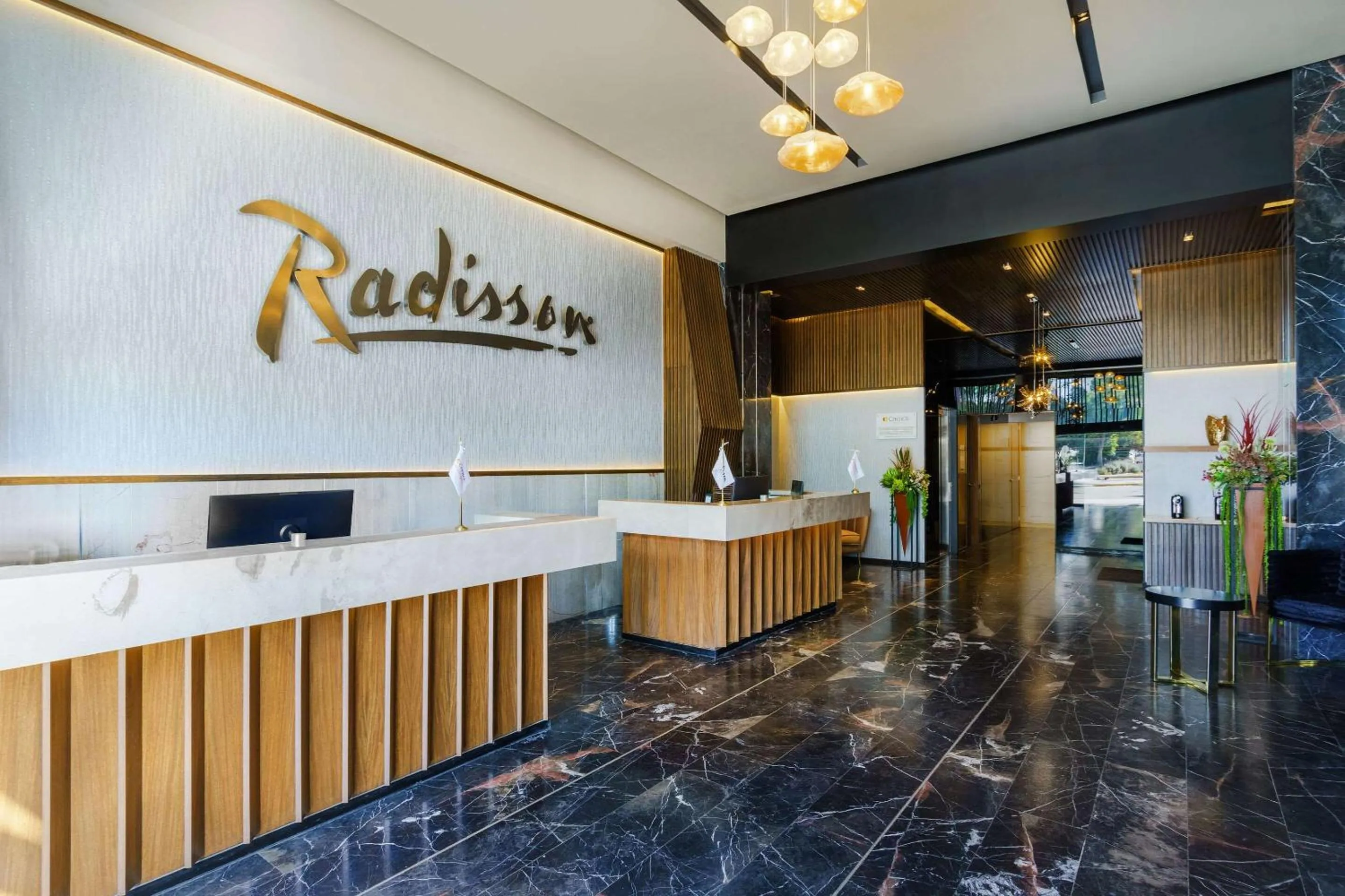 Lobby or reception in Radisson Puebla Angelopolis
