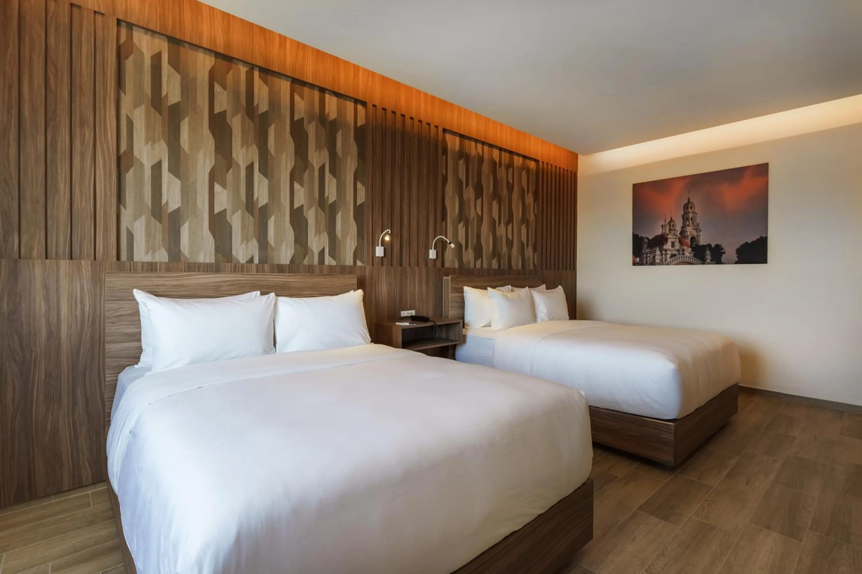 Bed in Radisson Puebla Angelopolis