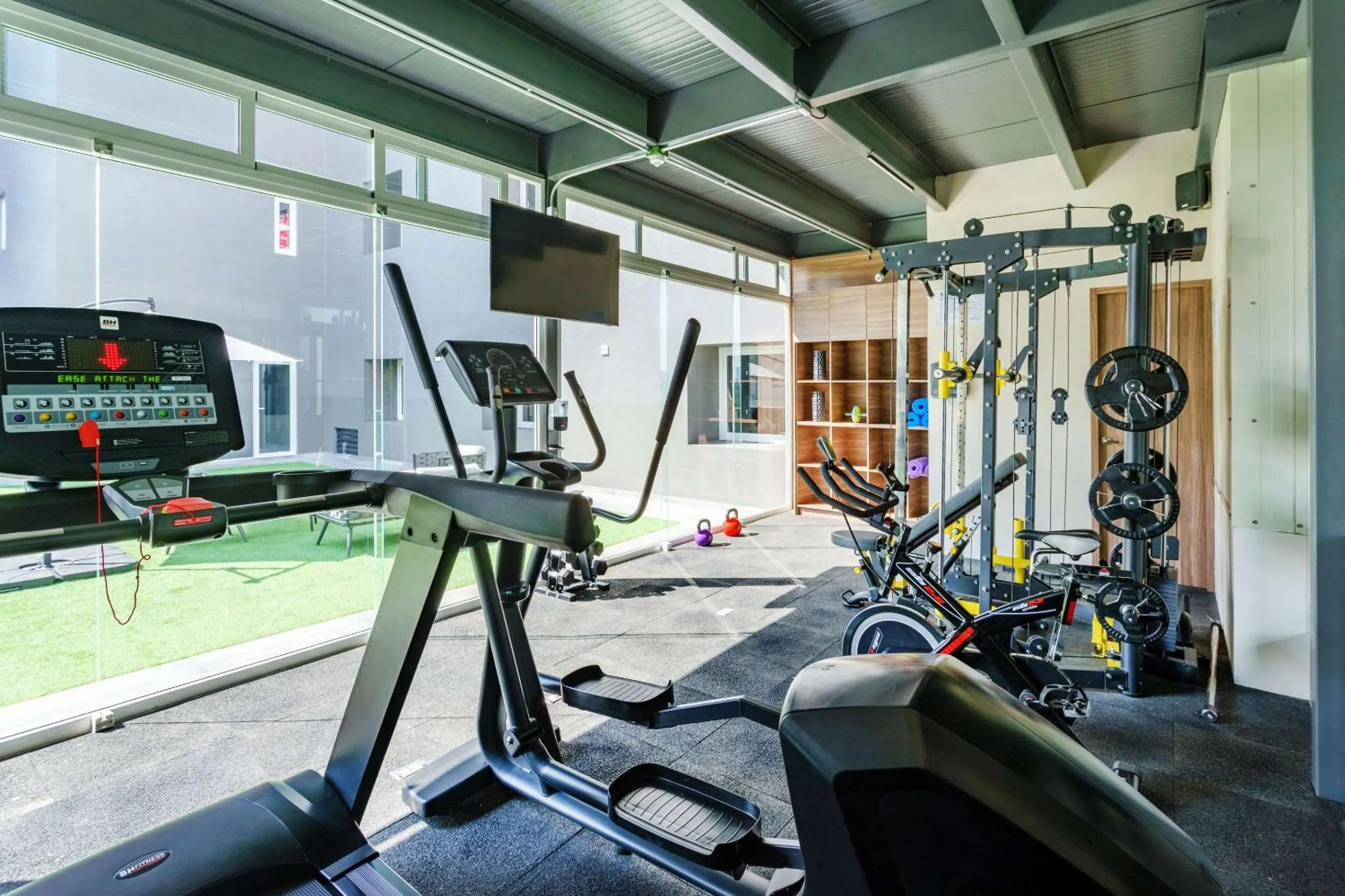 Fitness centre/facilities in Radisson Puebla Angelopolis