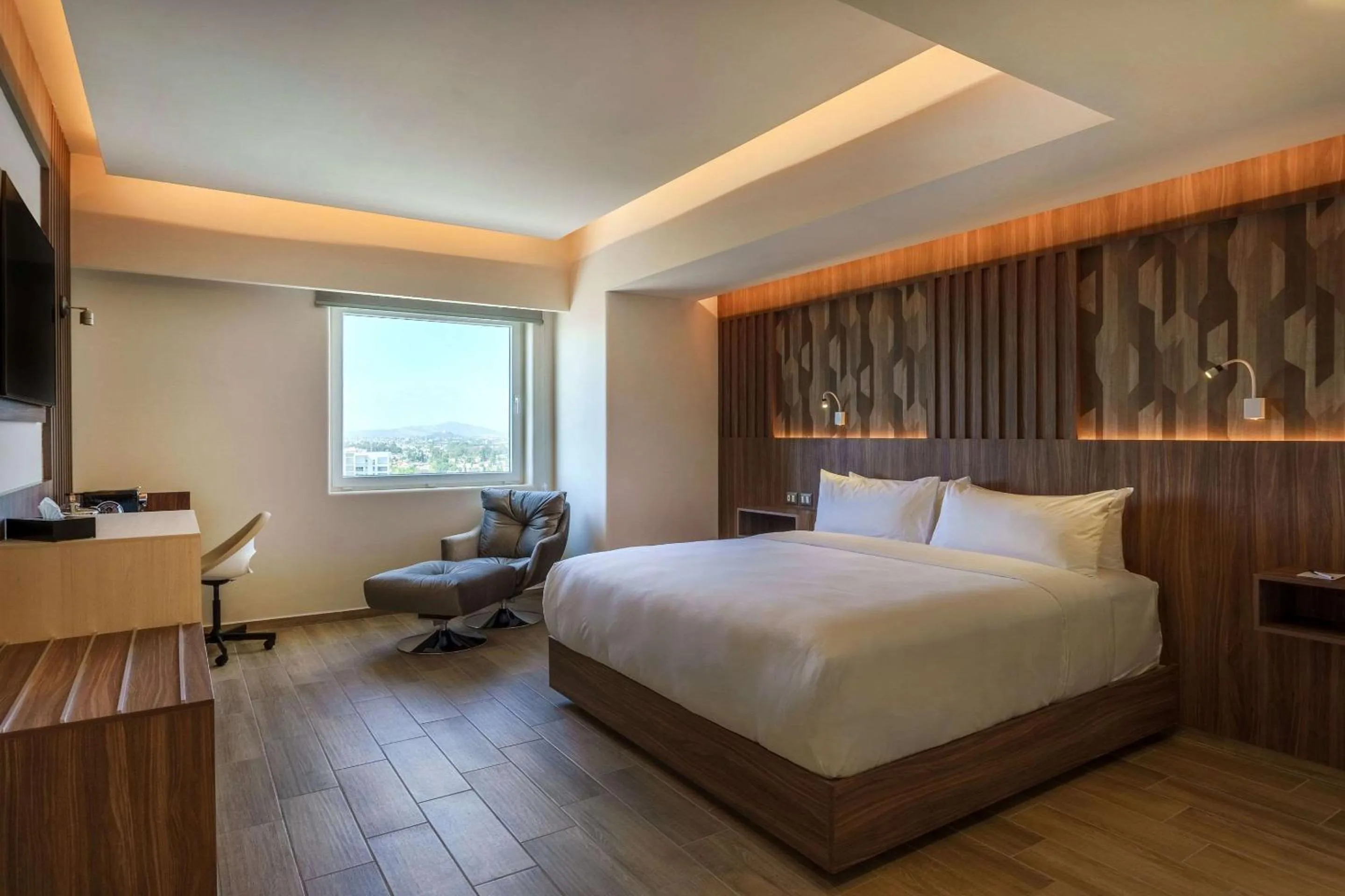 Bed in Radisson Puebla Angelopolis