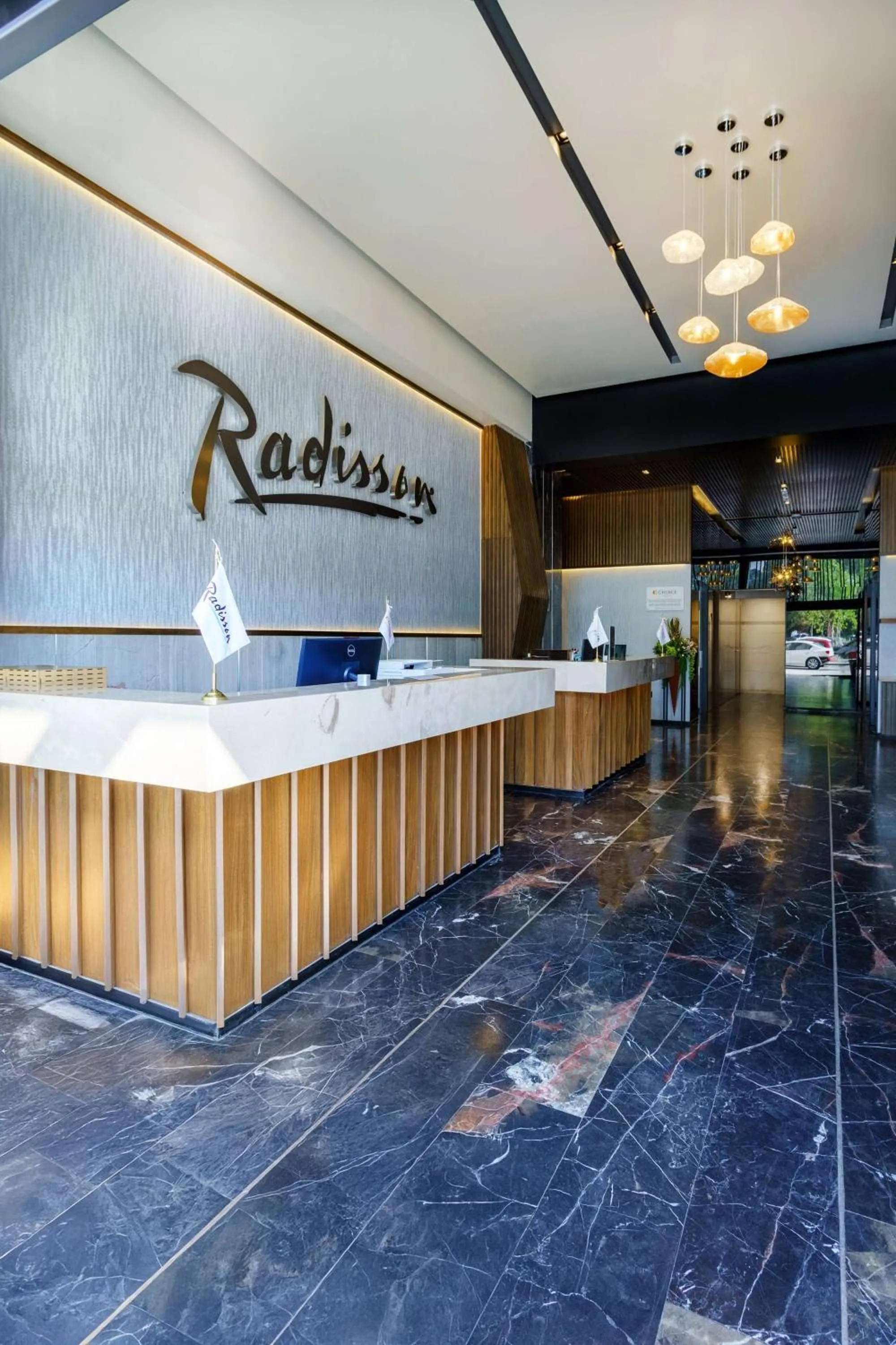 Lobby or reception in Radisson Puebla Angelopolis