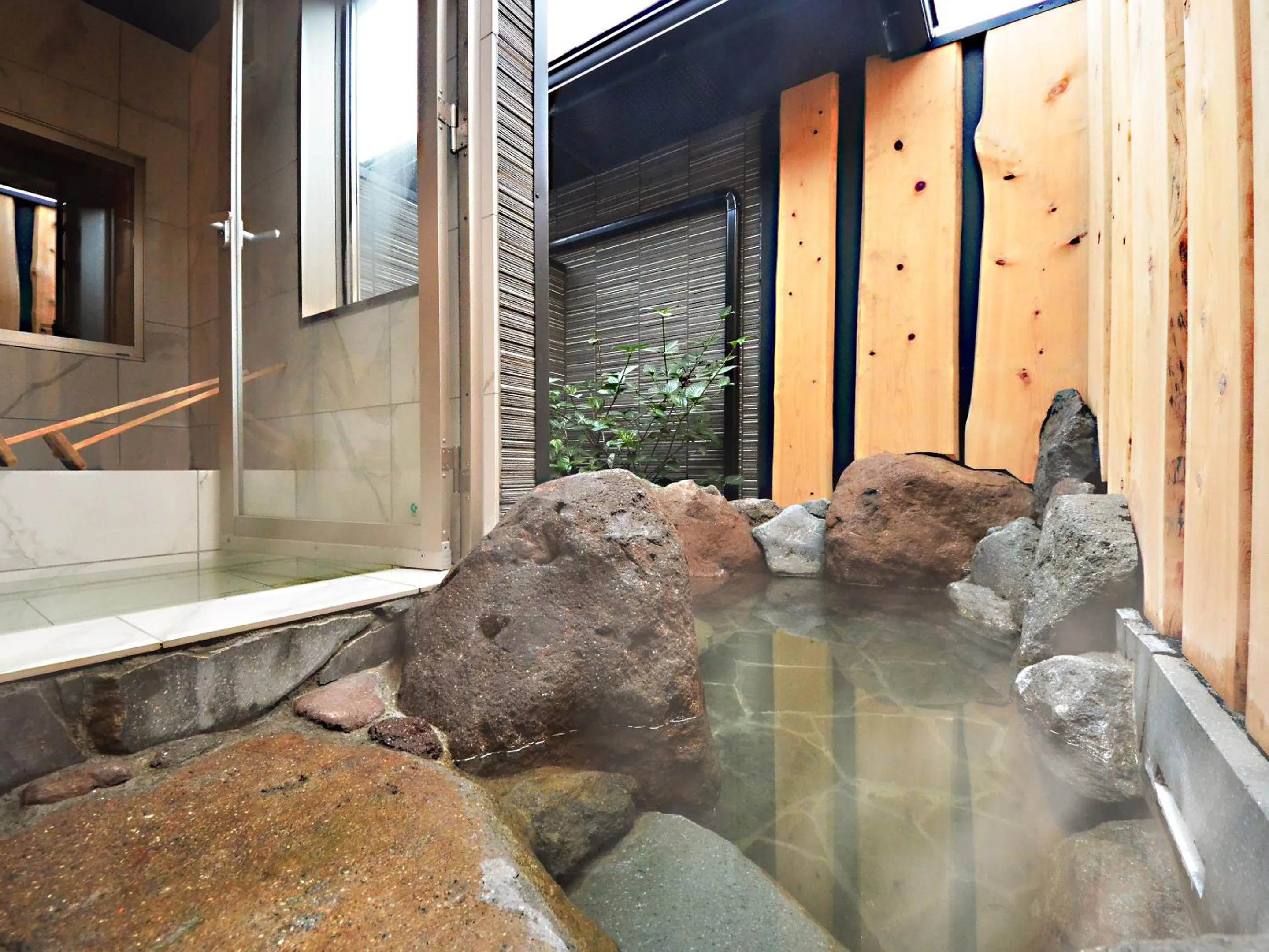 Hot Spring Bath in Totonoinoyado Shuntouan