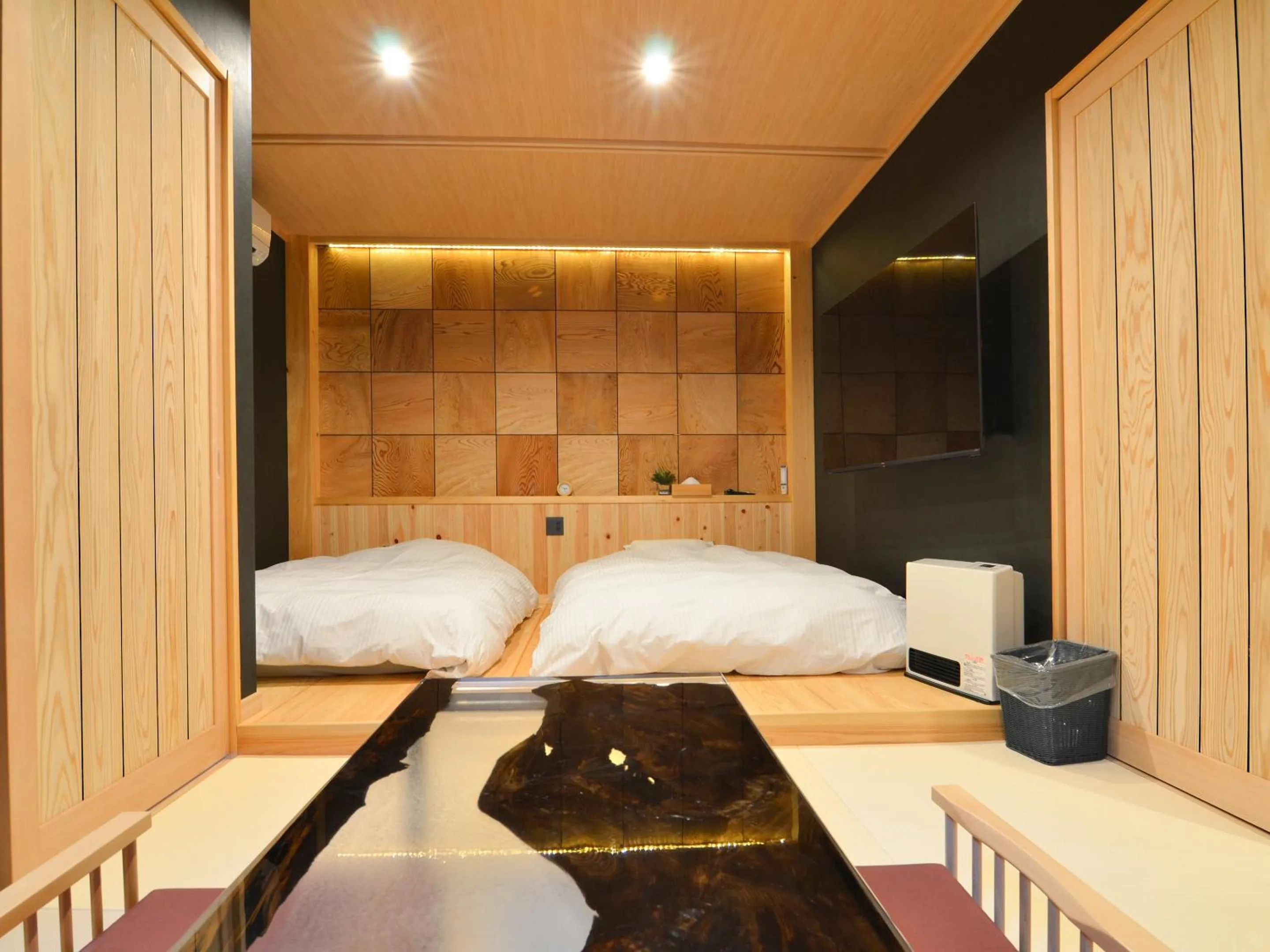 Living room, Bed in Totonoinoyado Shuntouan