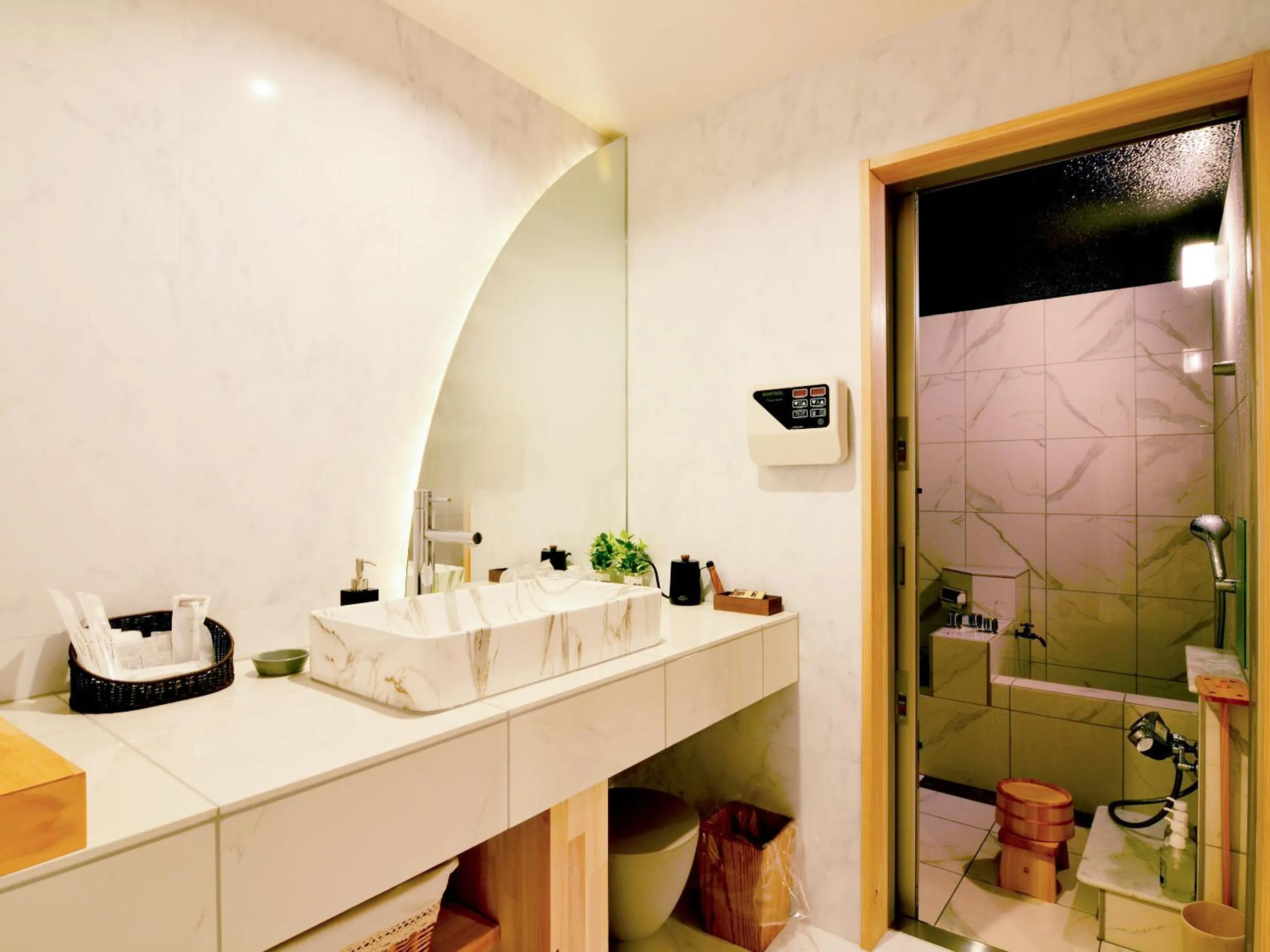 Bathroom in Totonoinoyado Shuntouan