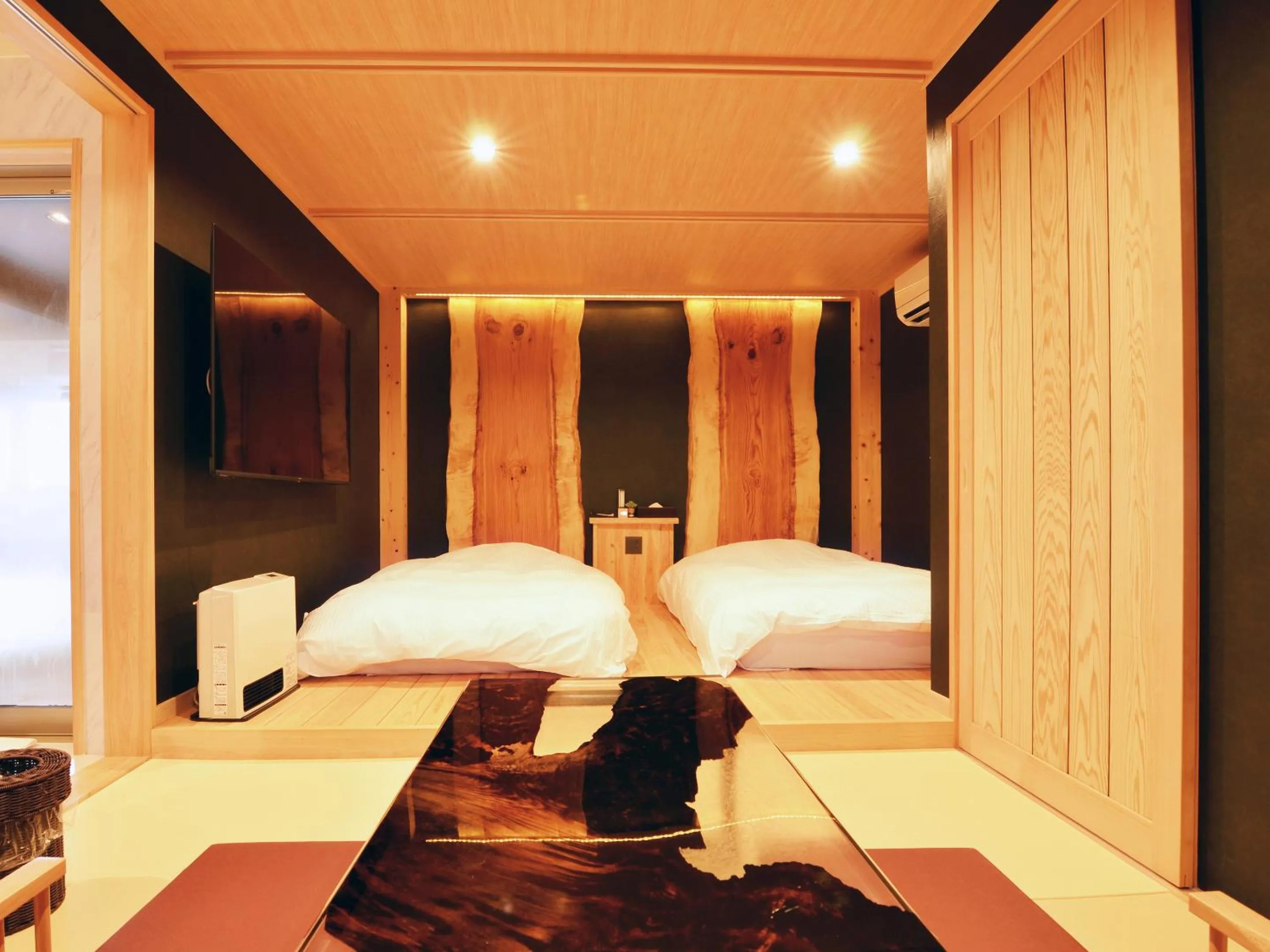 Living room, Bed in Totonoinoyado Shuntouan