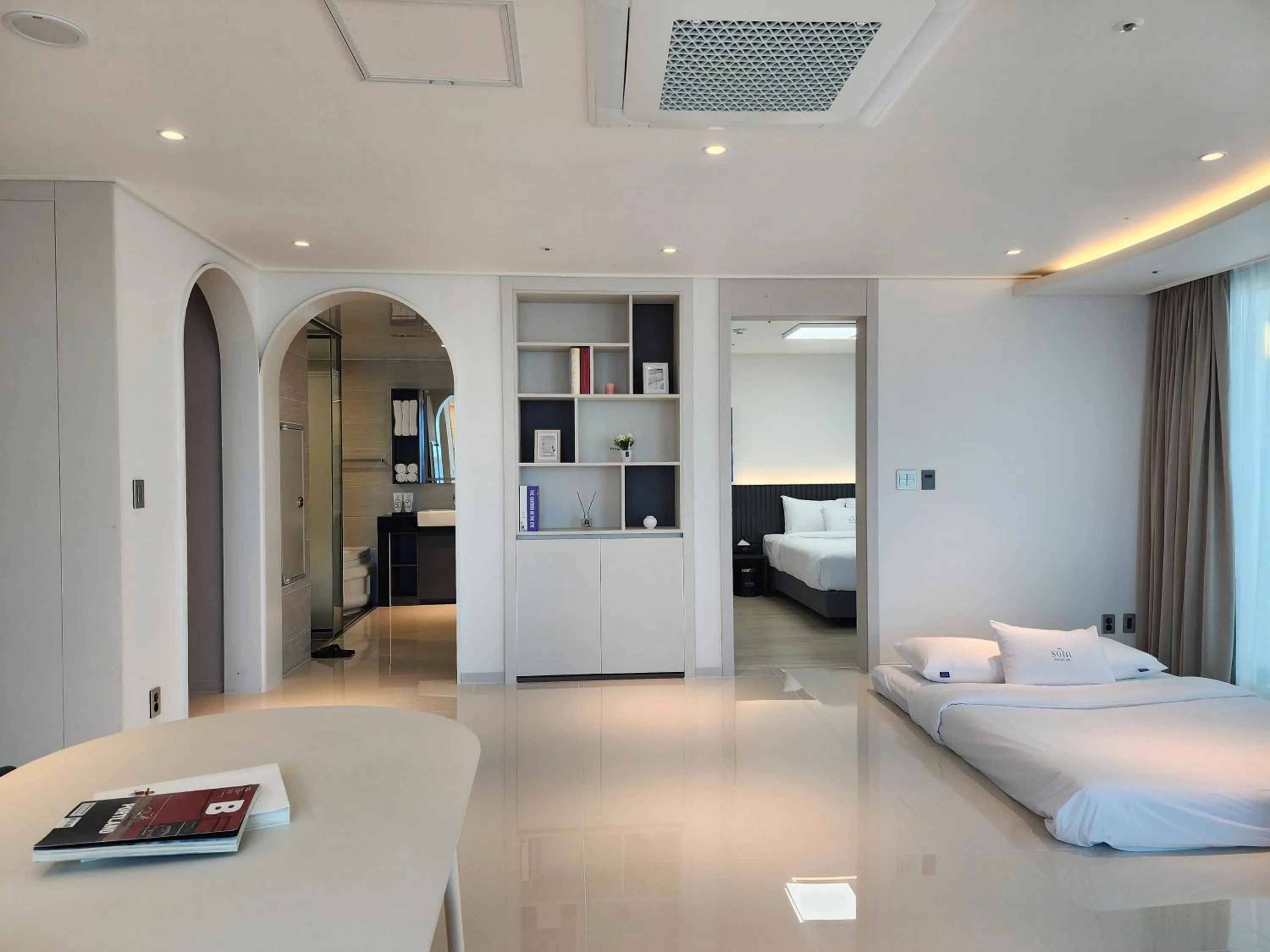 Bed in SOTA SUITE Yangyang Granbay