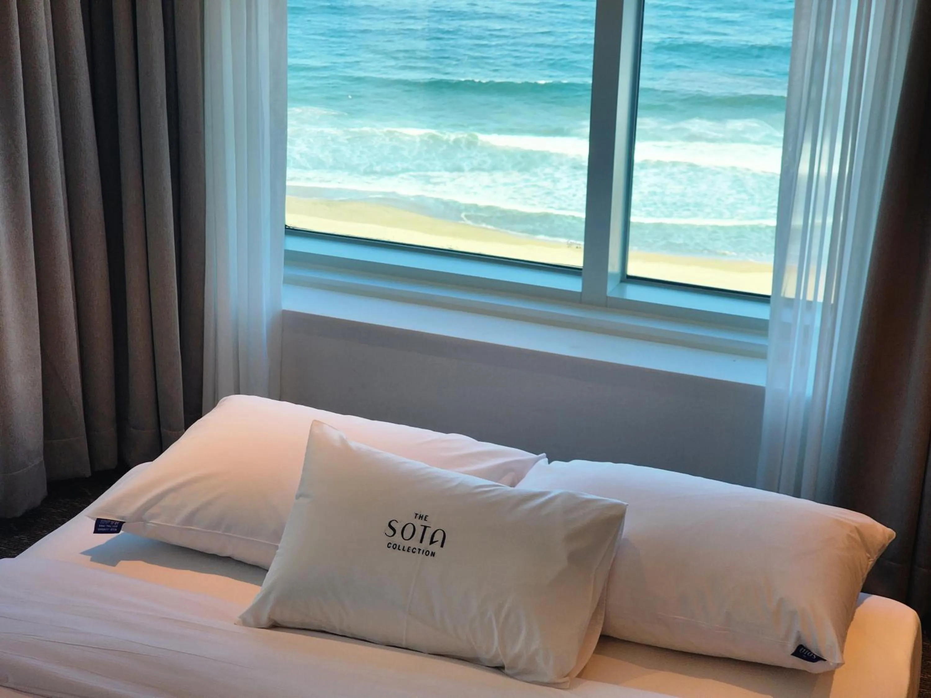 Bed in SOTA SUITE Yangyang Granbay