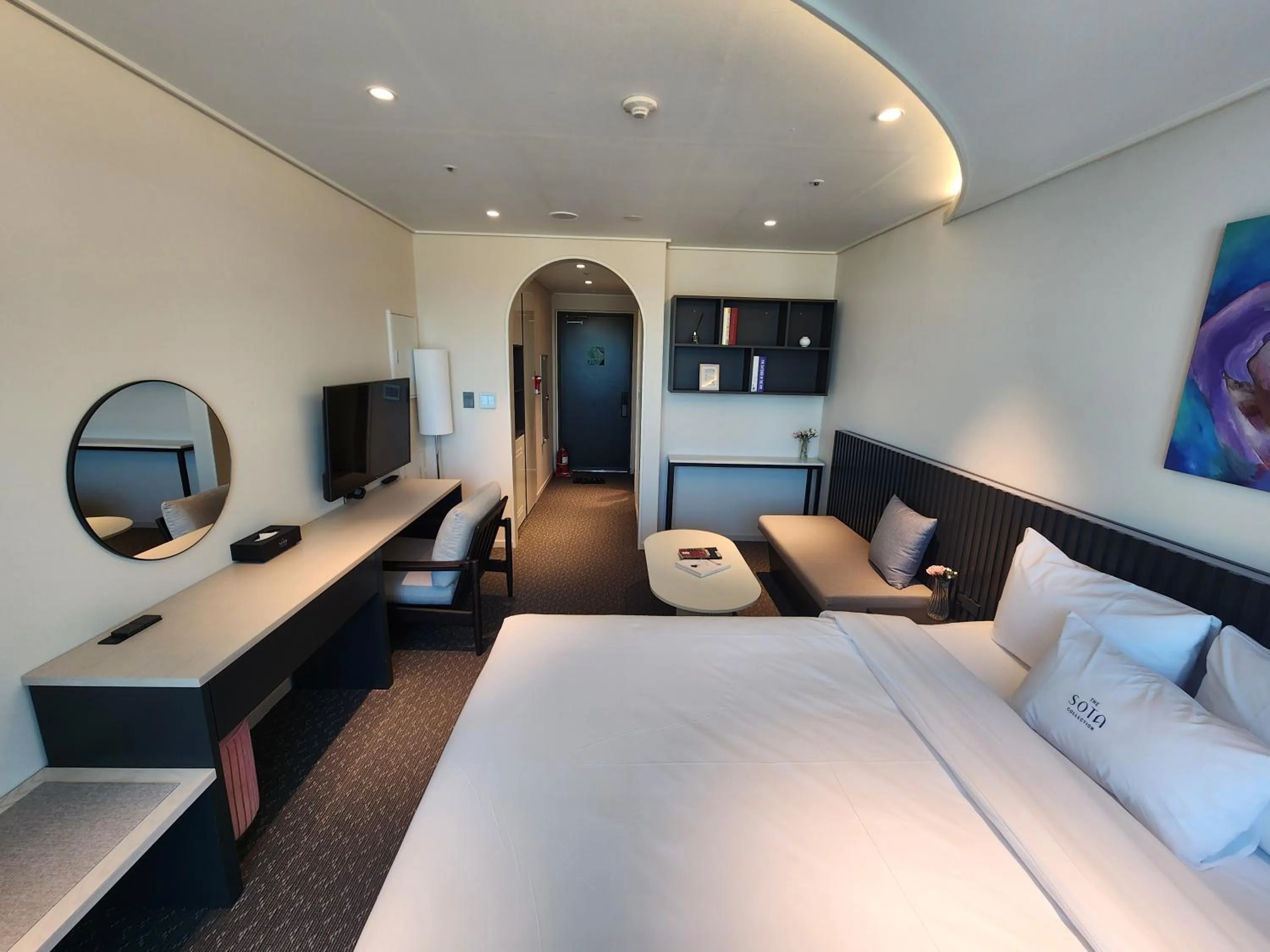 Bed in SOTA SUITE Yangyang Granbay