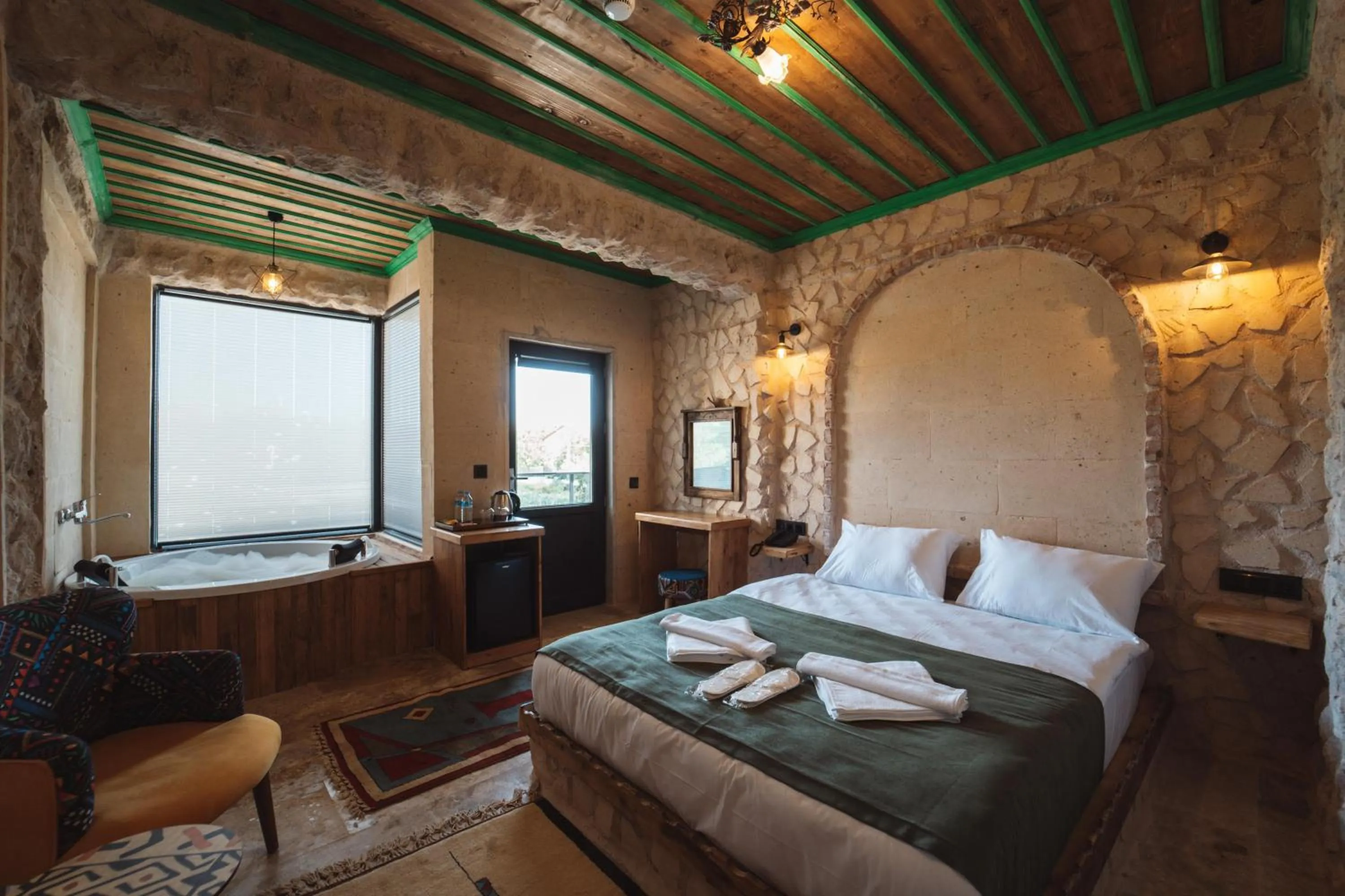 Photo of the whole room, Bed in Muse Cappadocia