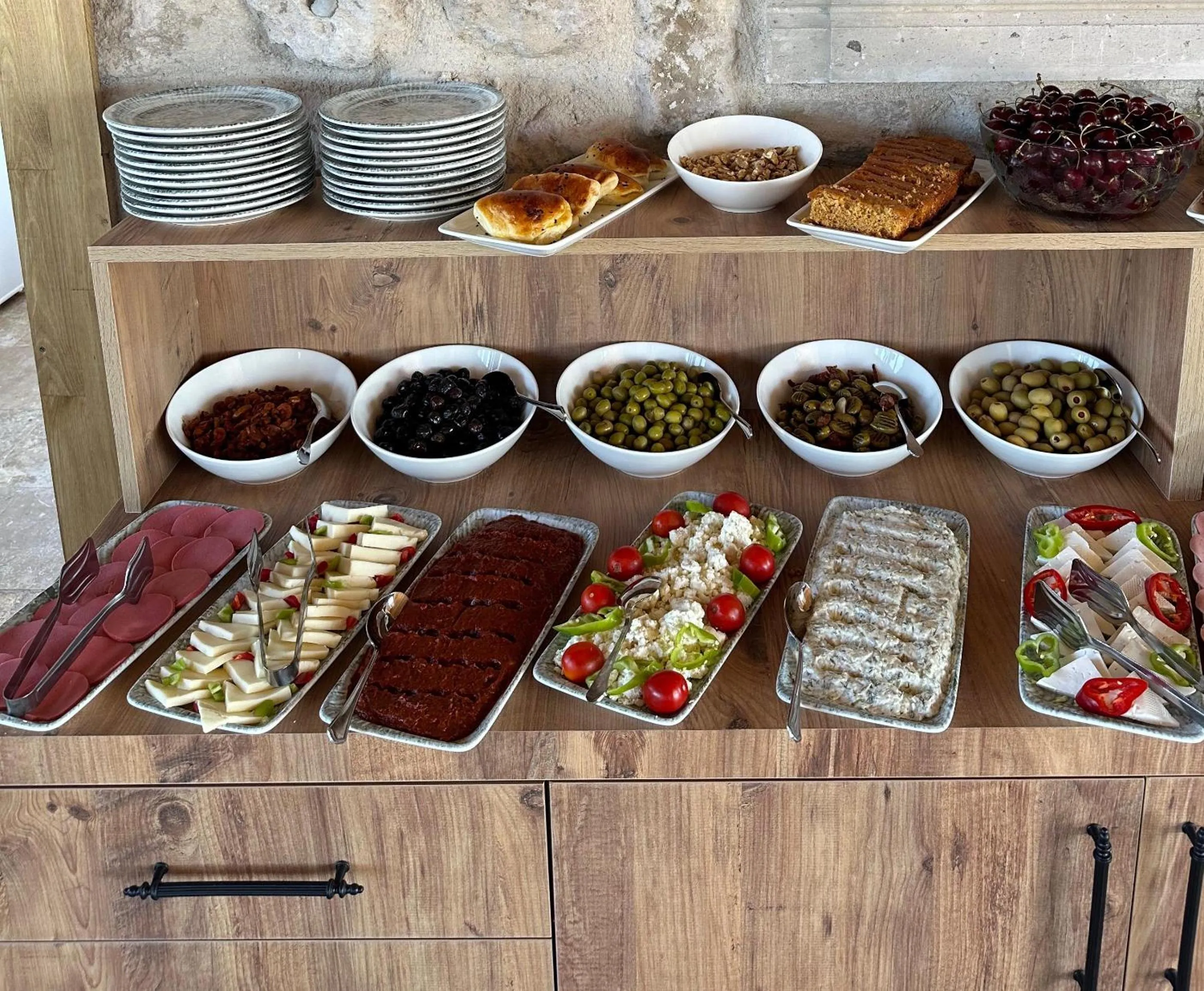 Buffet breakfast in Muse Cappadocia