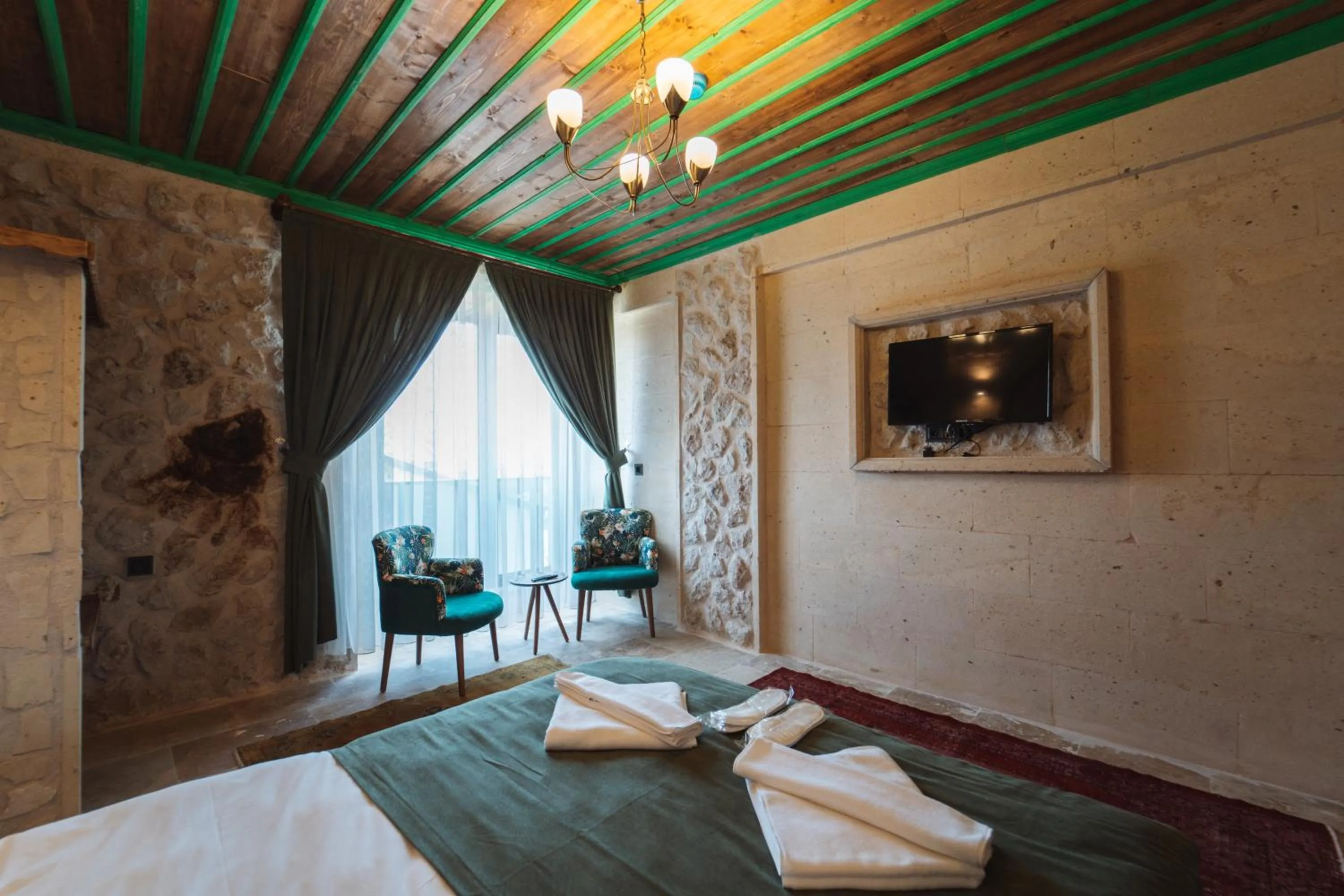 Bed in Muse Cappadocia