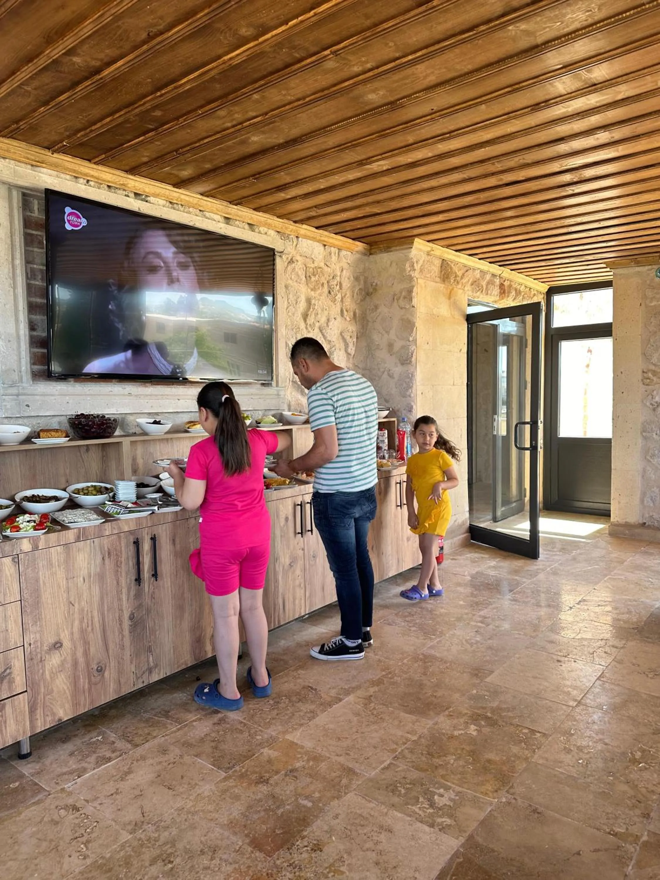 Communal lounge/ TV room in Muse Cappadocia